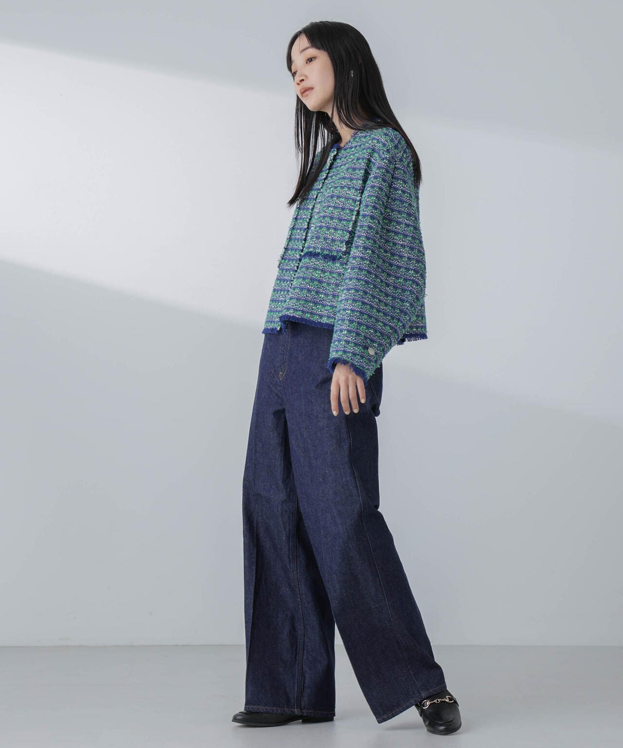 ツイードショートジャケット