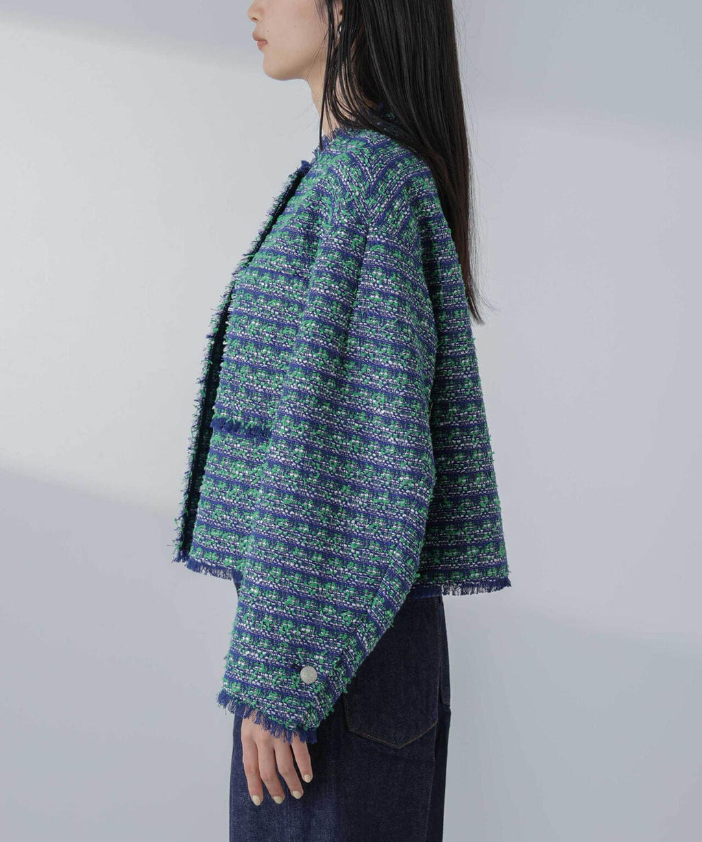 ツイードショートジャケット