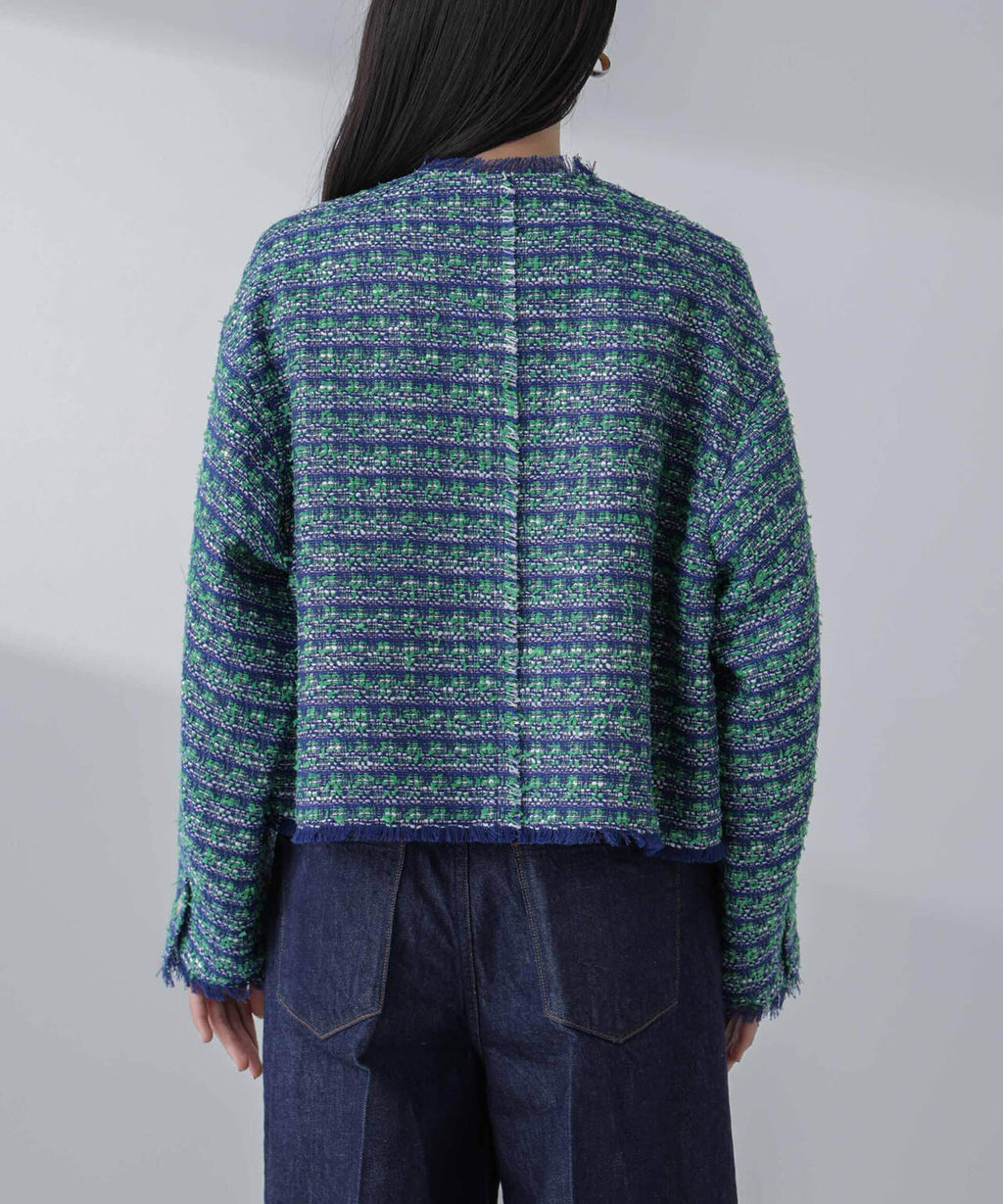 ツイードショートジャケット