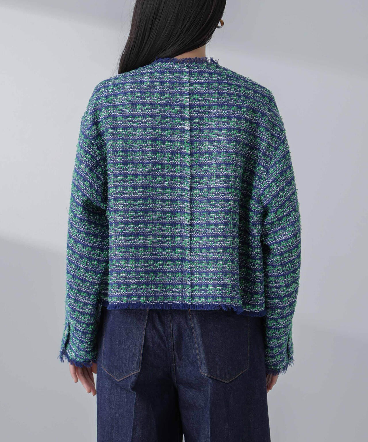 ツイードショートジャケット