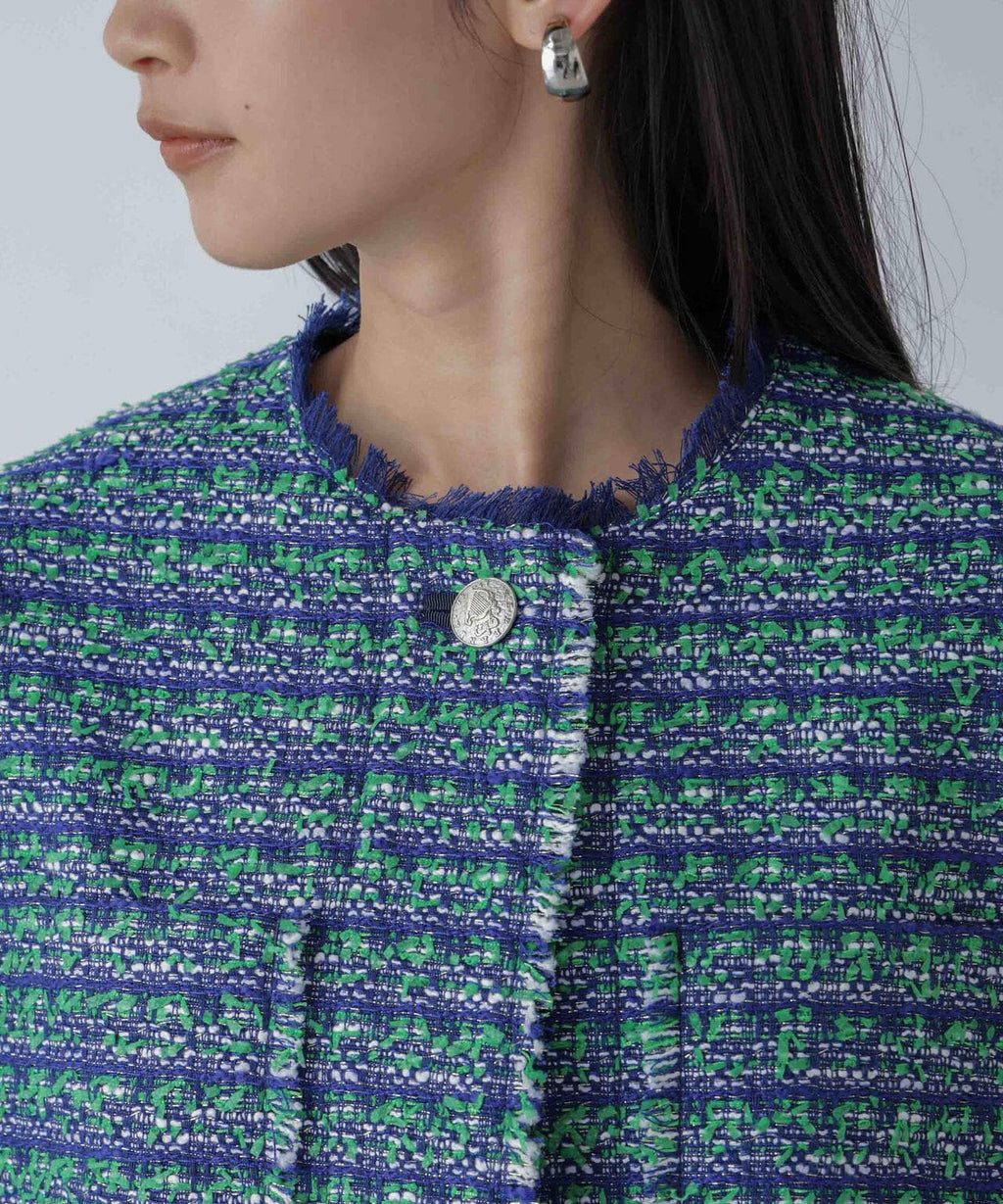 ツイードショートジャケット