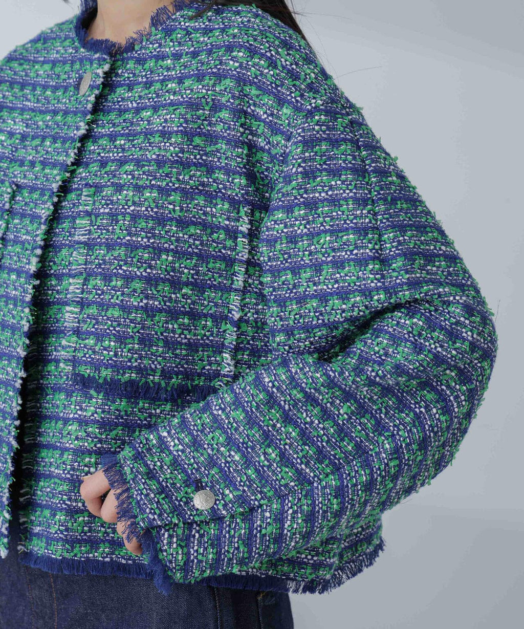 ツイードショートジャケット