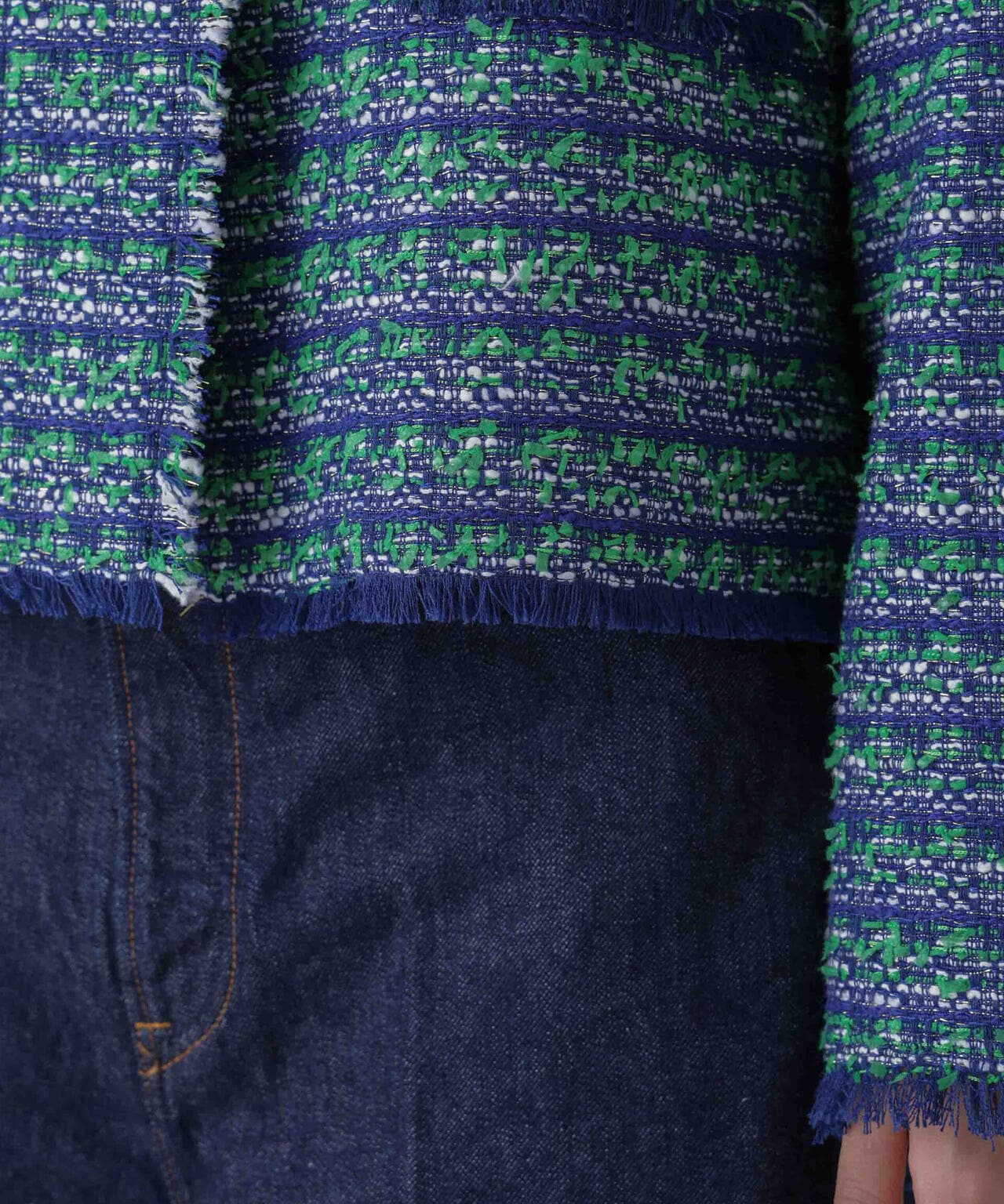 ツイードショートジャケット