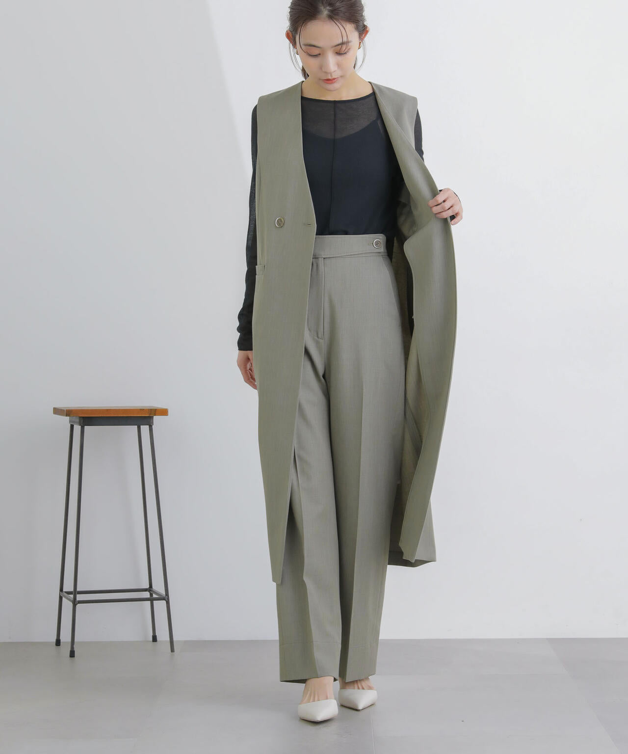 ロングジレ(セットアップ可)