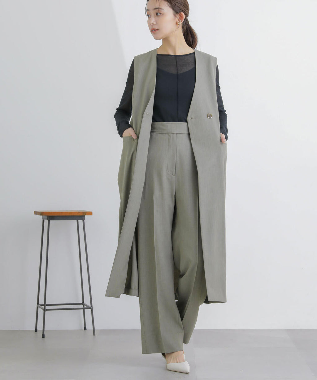 ロングジレ(セットアップ可)