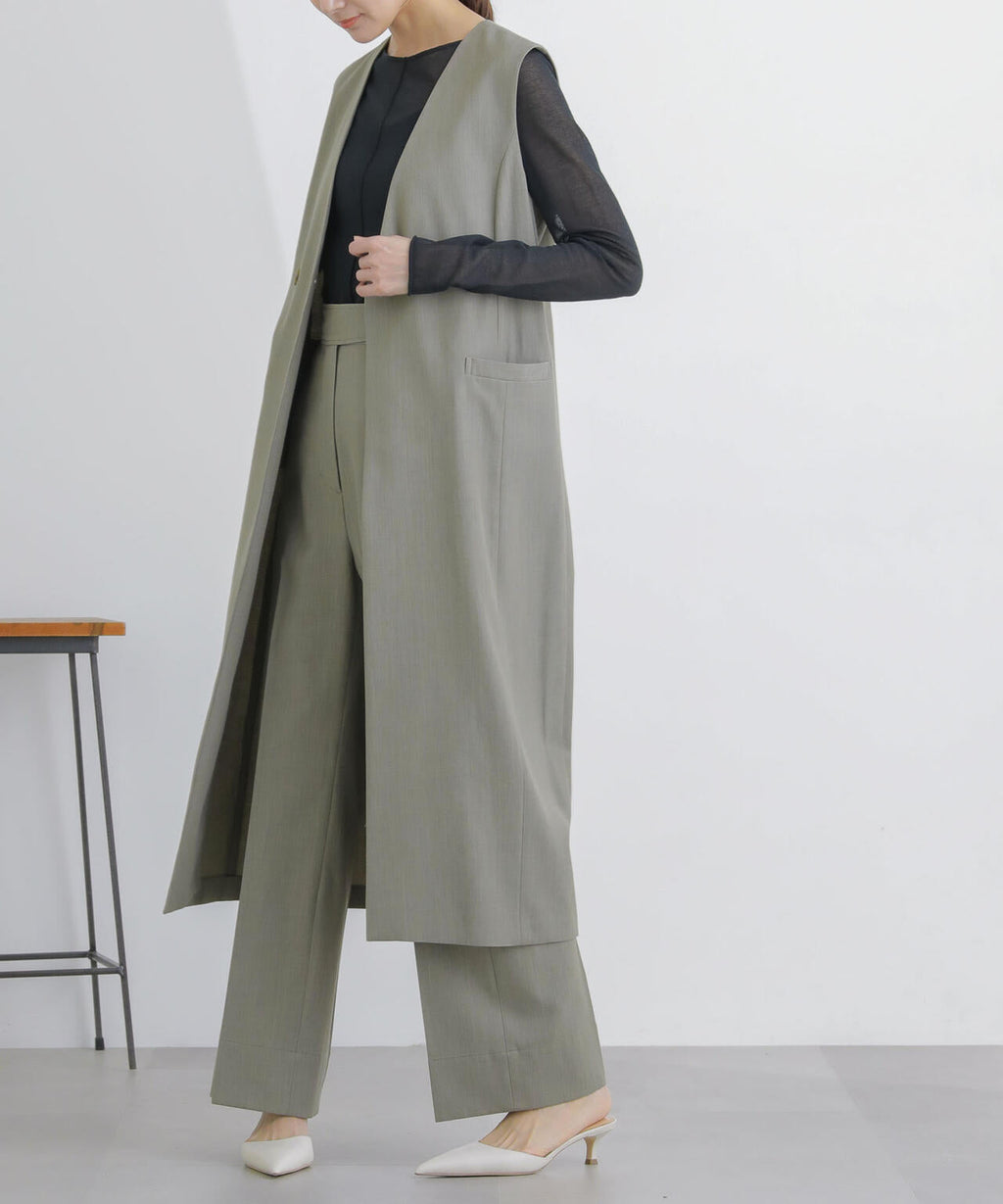 ロングジレ(セットアップ可)