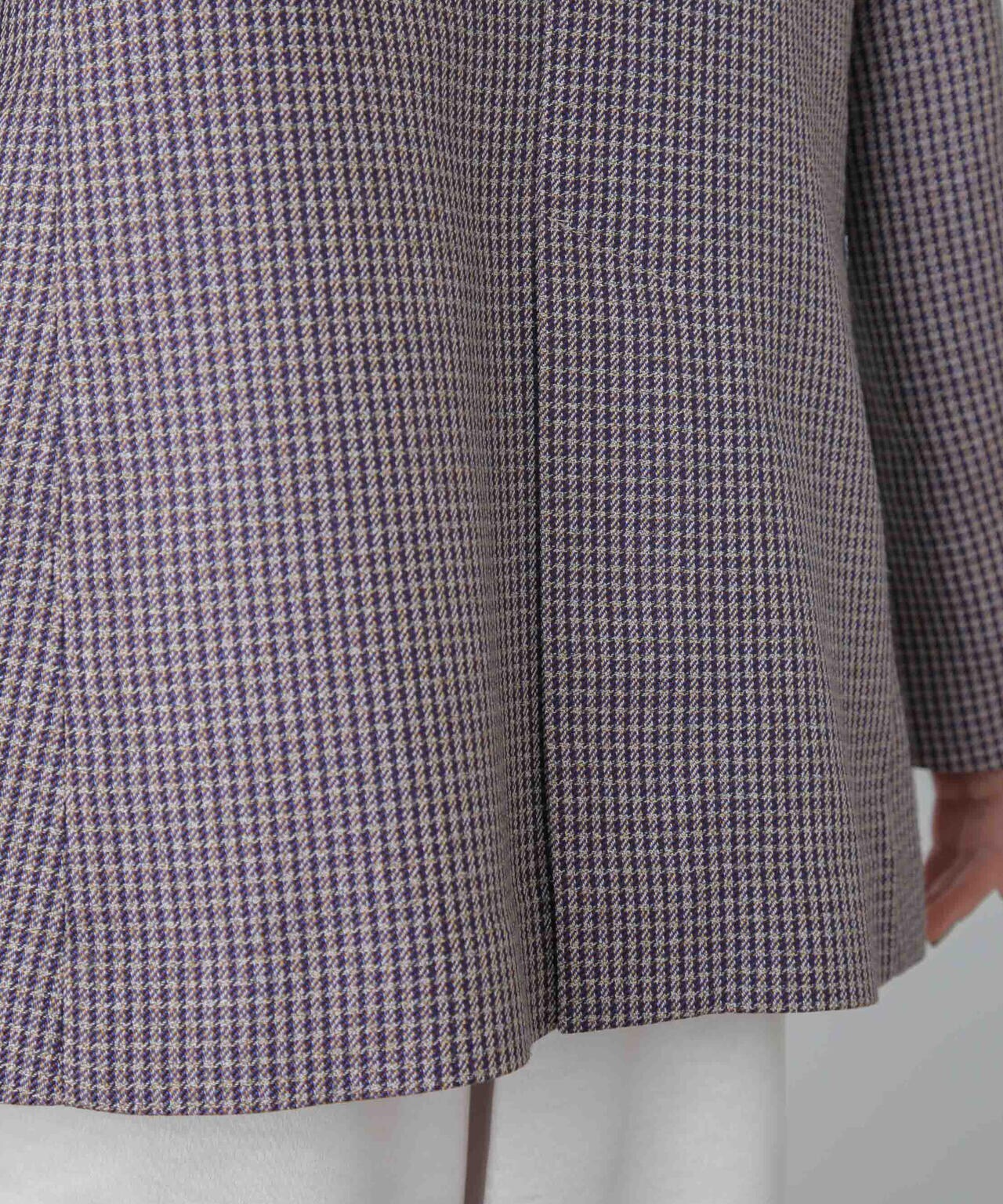 ツイルチェック ダブルブレストジャケット