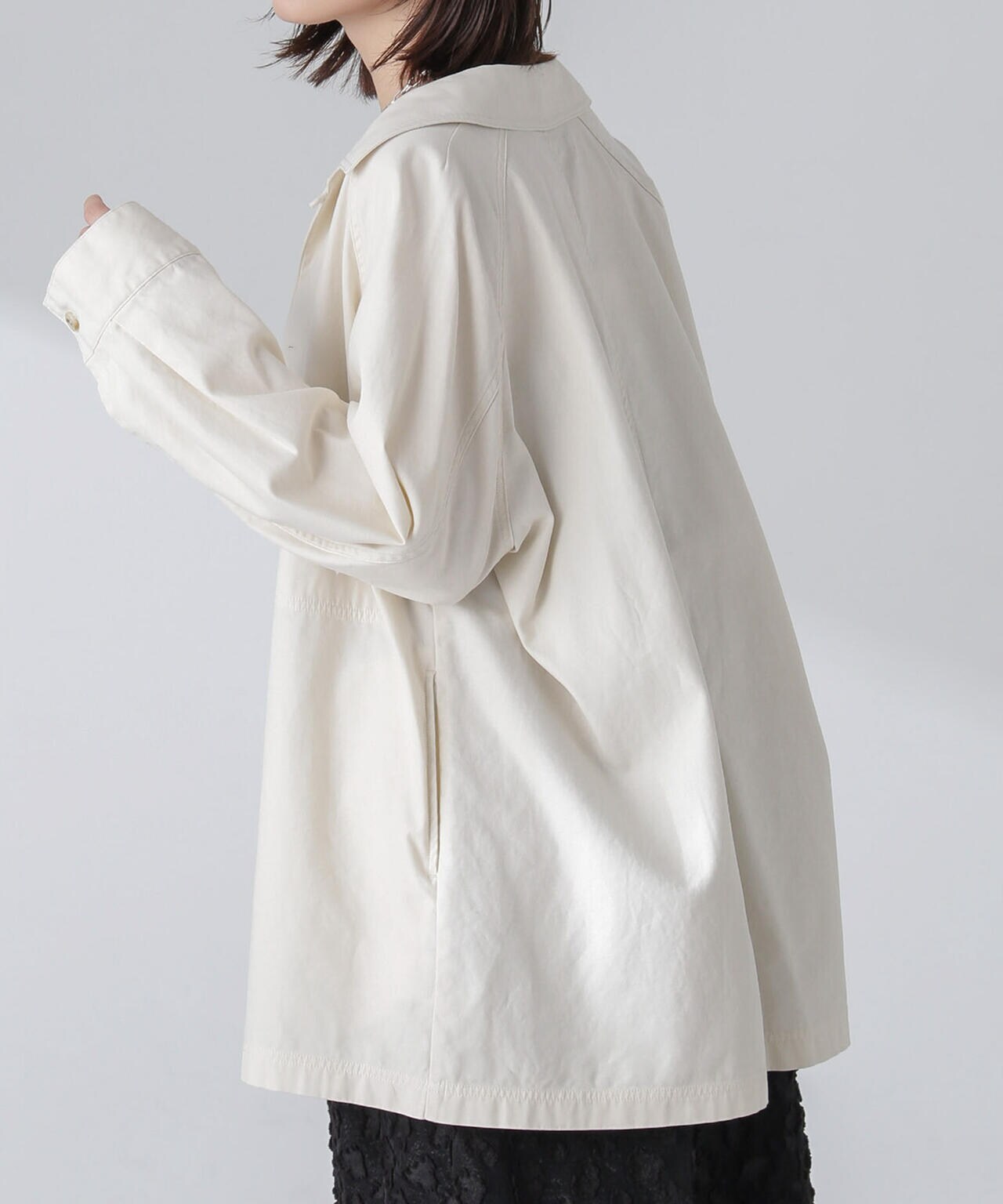 コットンシャツジャケット