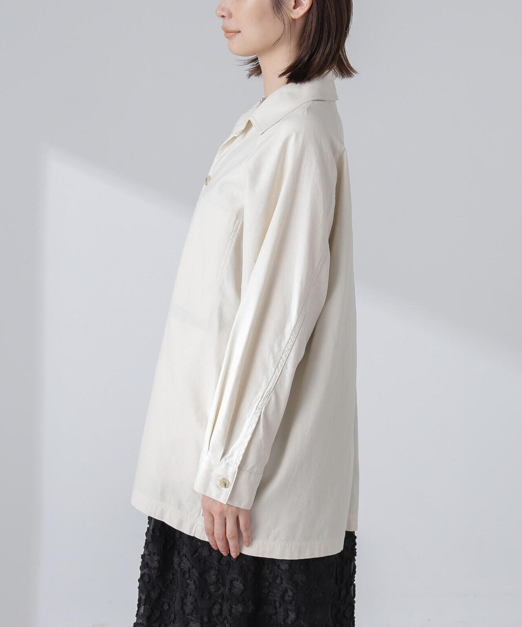 コットンシャツジャケット