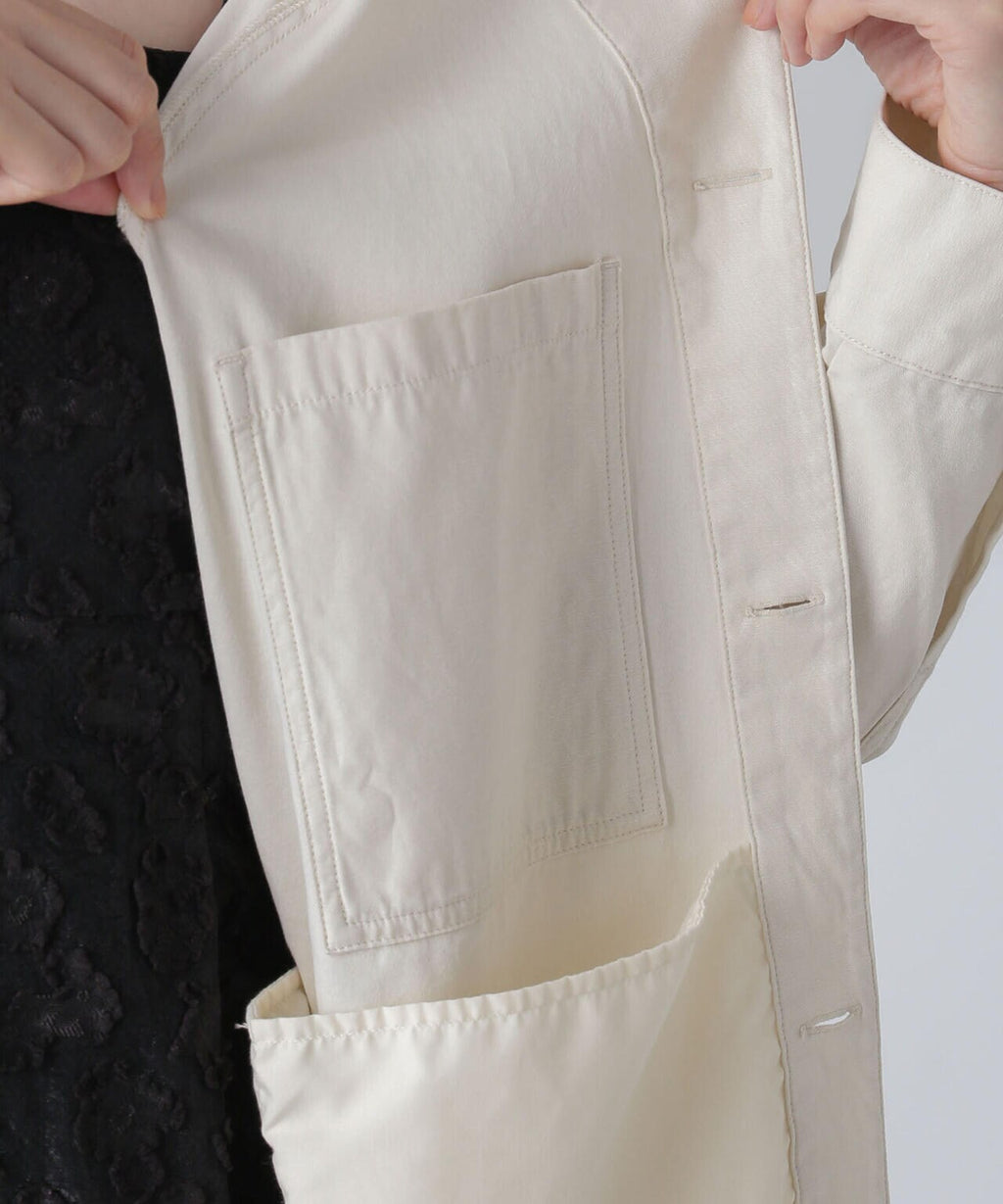 コットンシャツジャケット