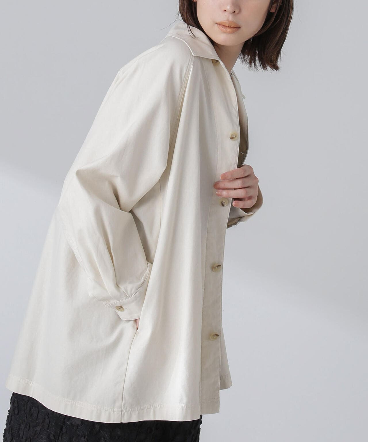 コットンシャツジャケット