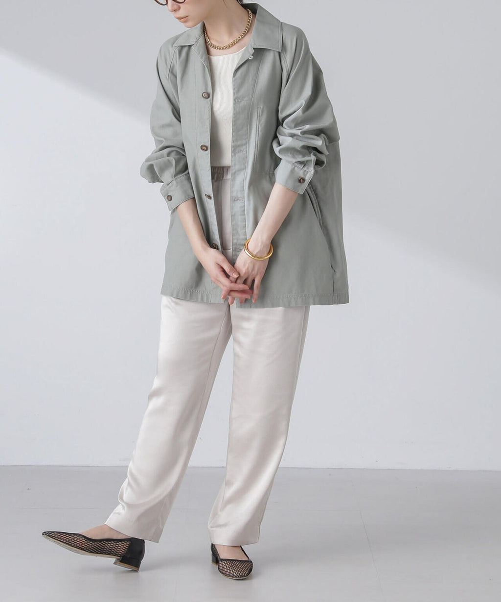 コットンシャツジャケット