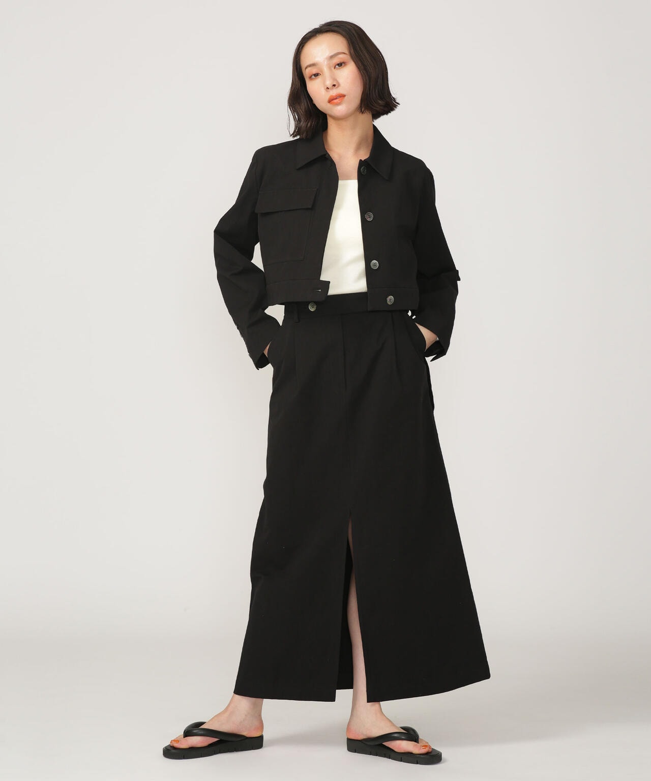 ビックポケットショートジャケット