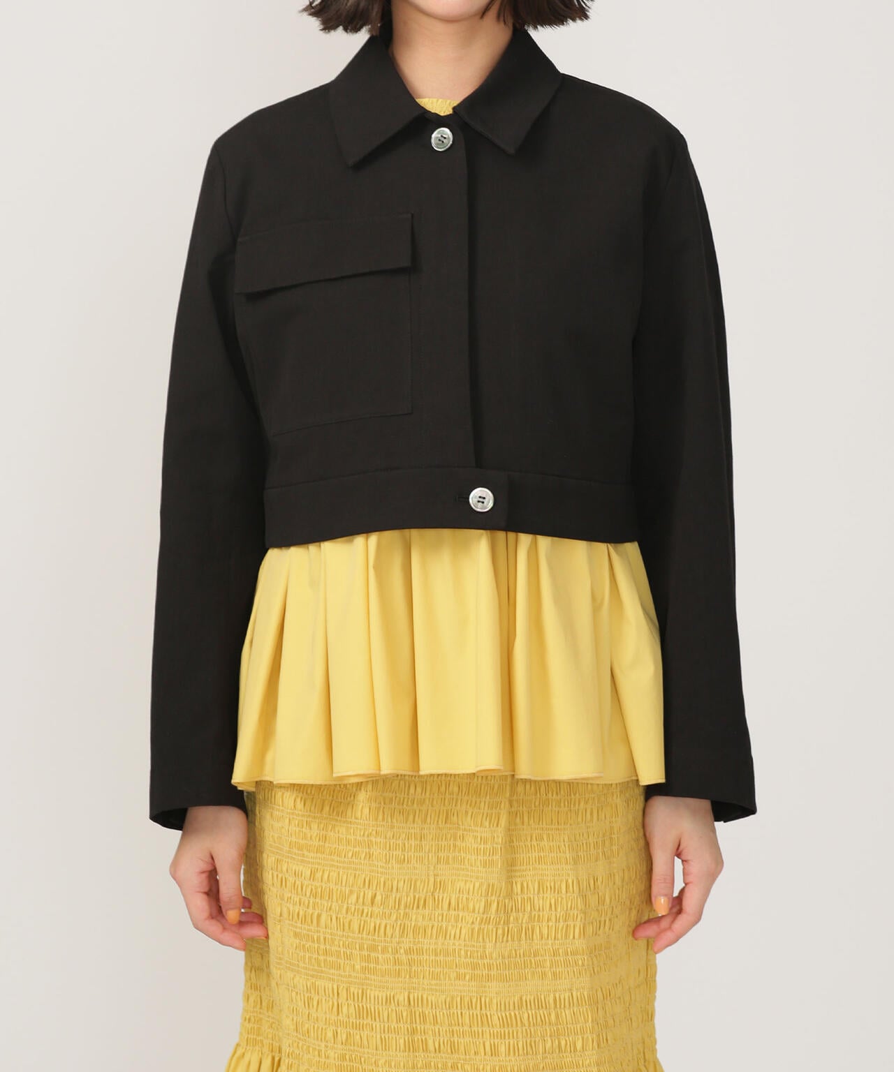 ビックポケットショートジャケット