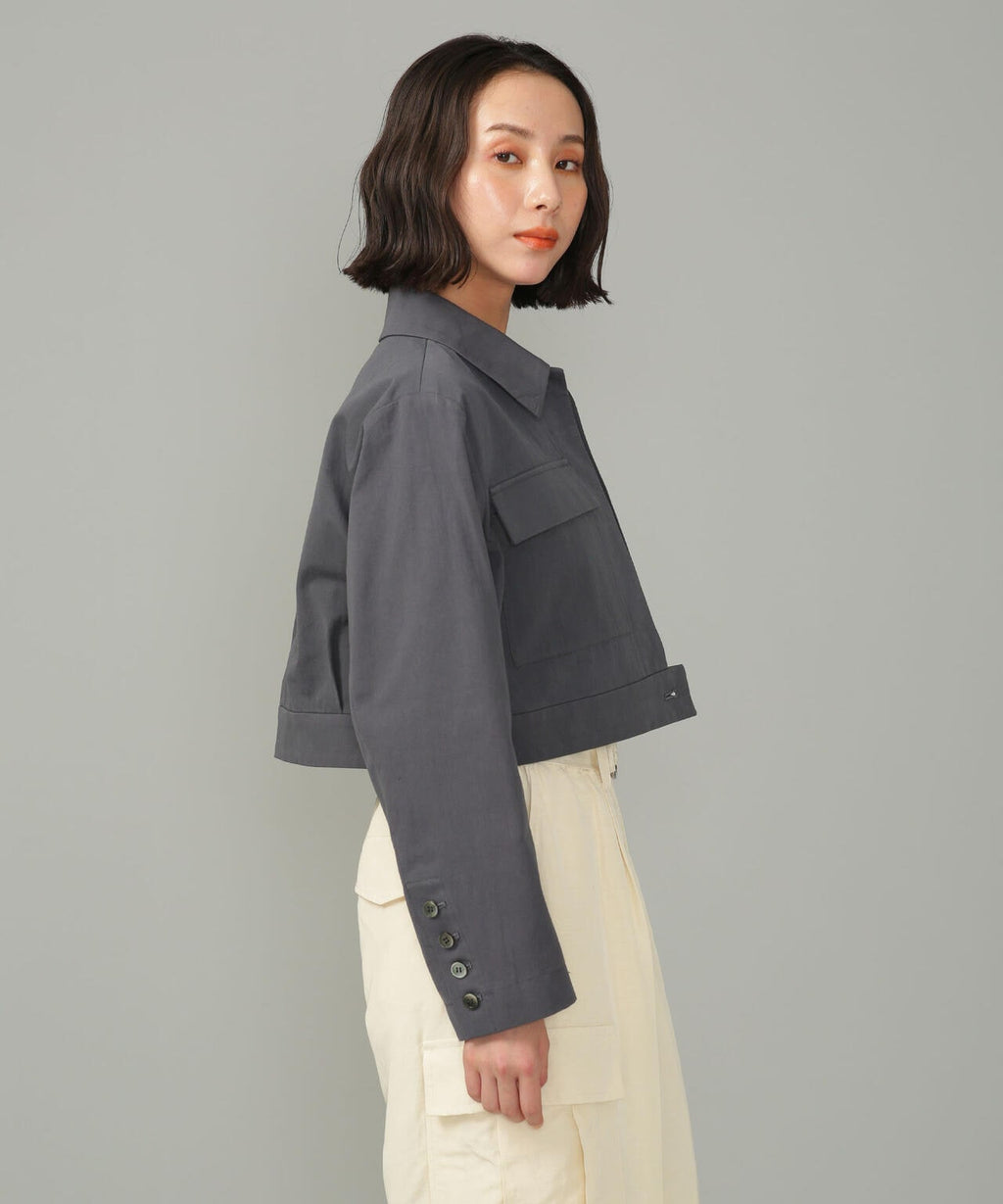 ビックポケットショートジャケット