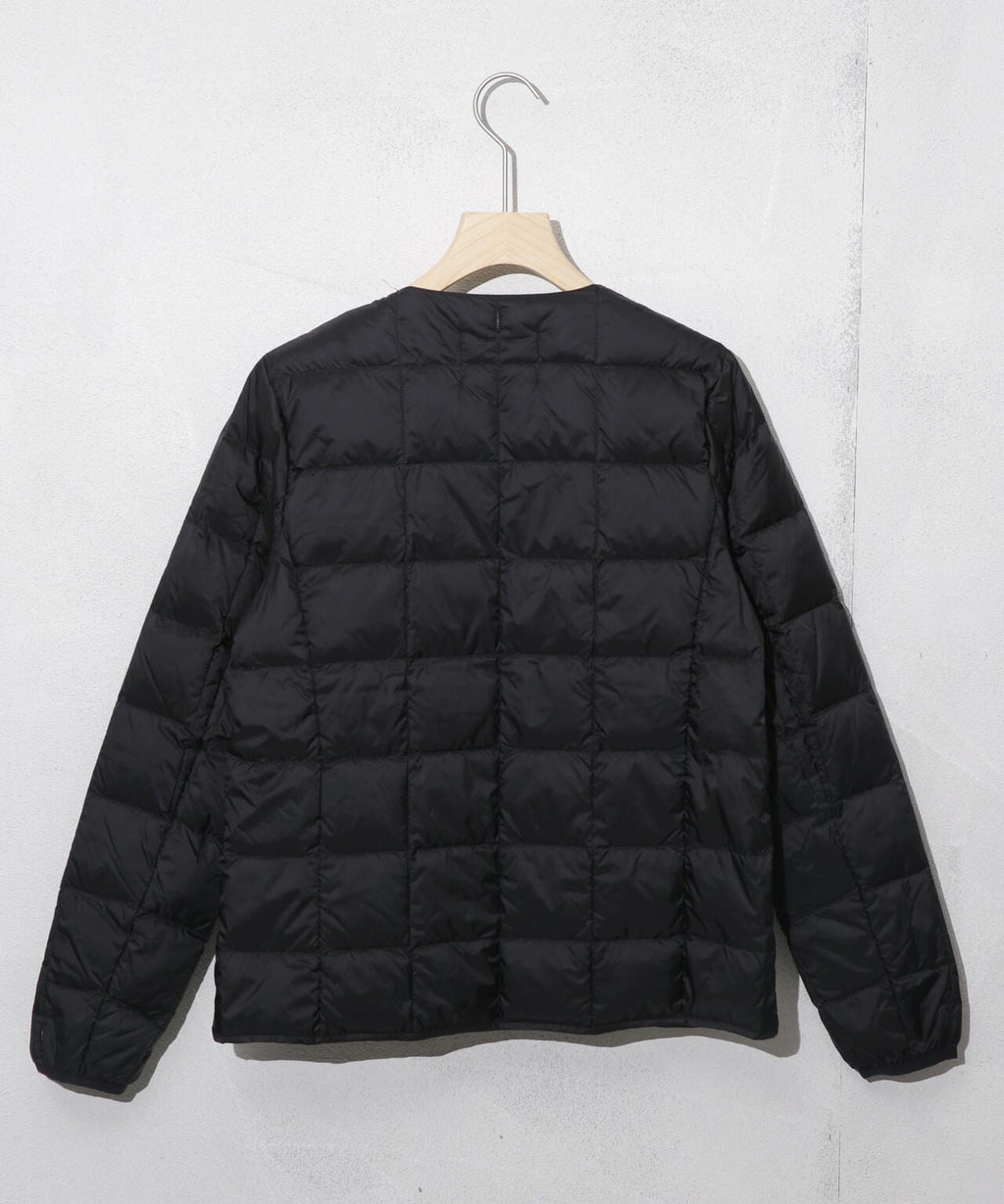 TAION/クルーネックボタンダウンジャケット