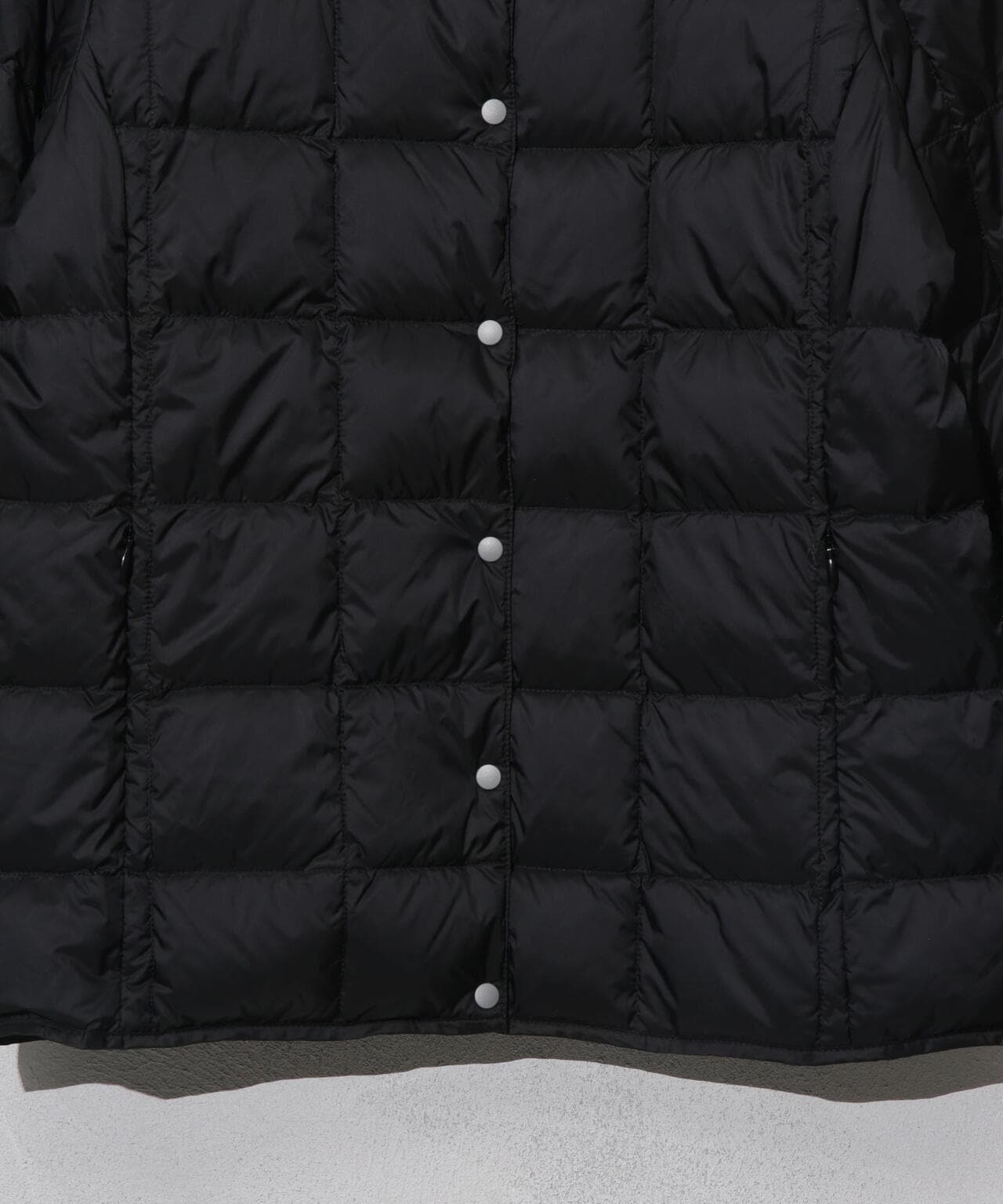 TAION/クルーネックボタンダウンジャケット