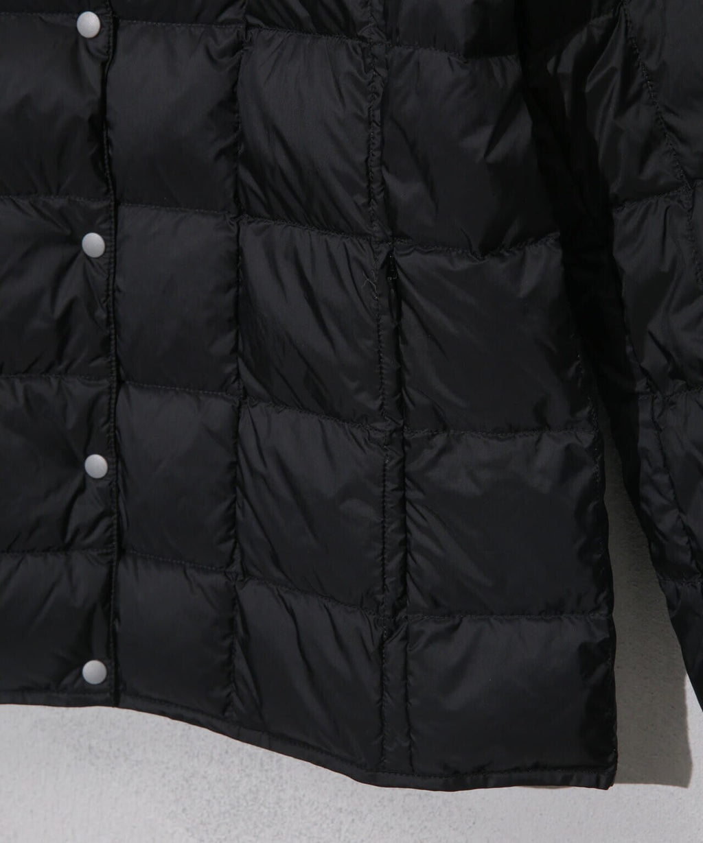 TAION/クルーネックボタンダウンジャケット