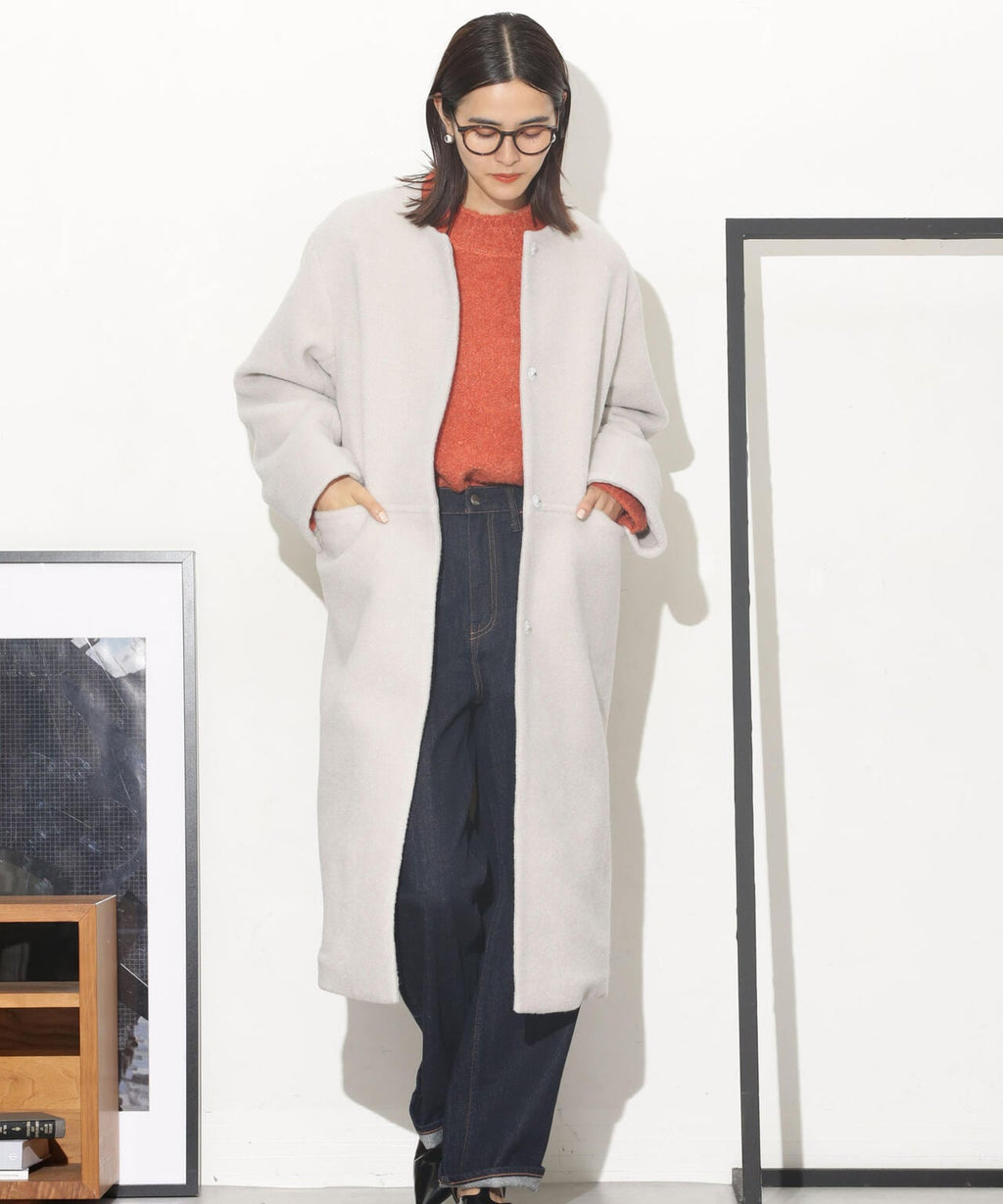 ブークレノーカラーコート