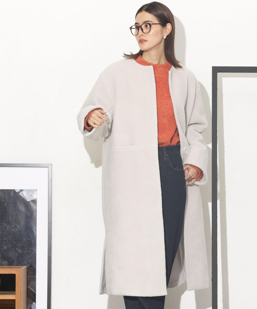 ブークレノーカラーコート