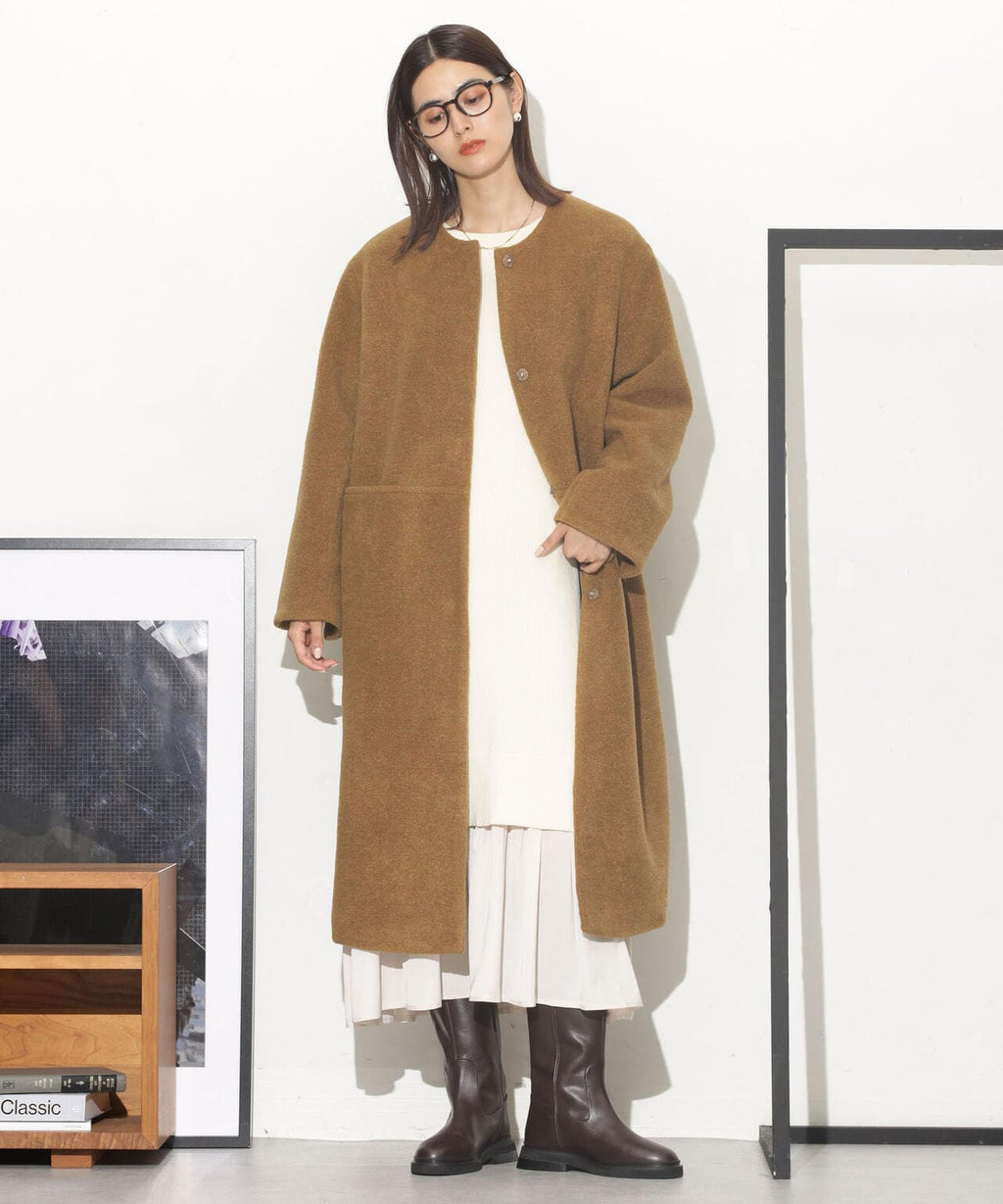 ブークレノーカラーコート