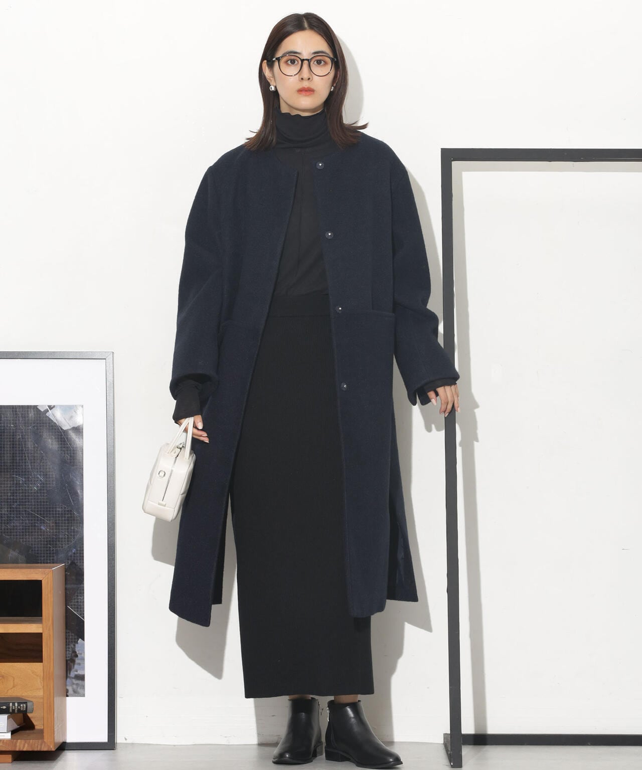 ブークレノーカラーコート