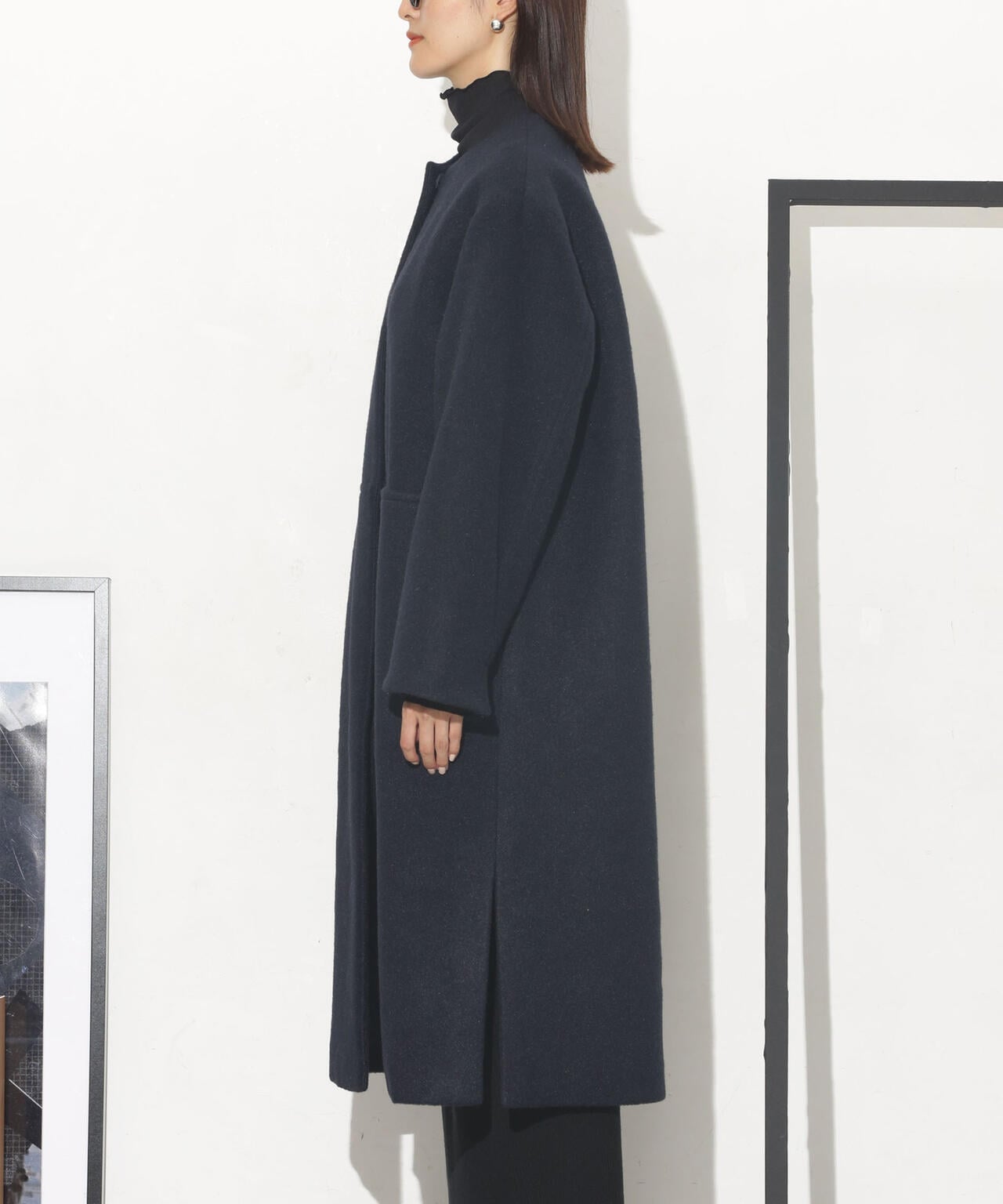 ブークレノーカラーコート