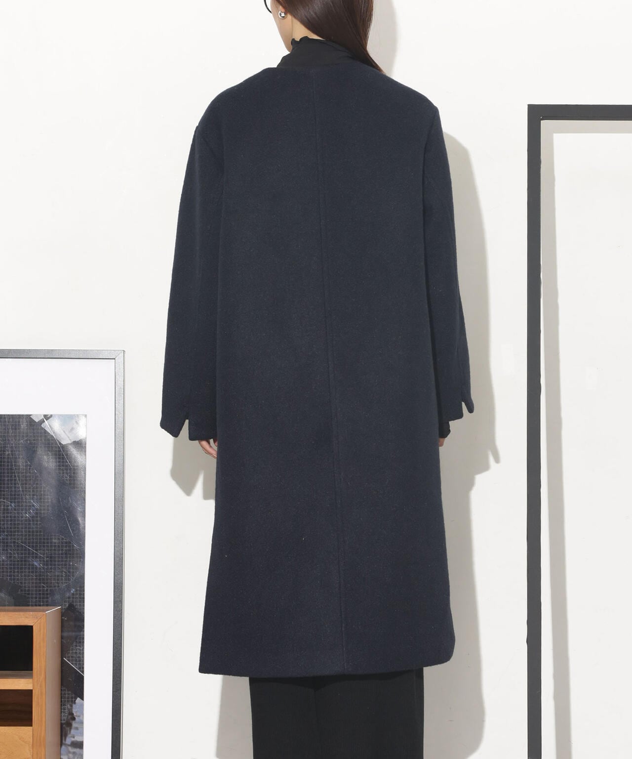 ブークレノーカラーコート