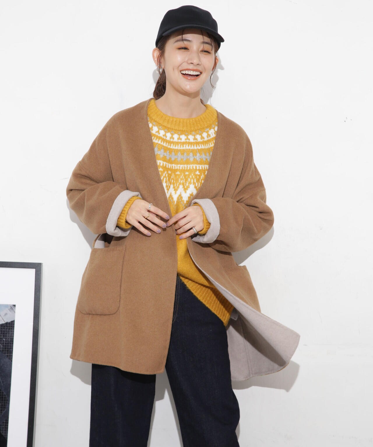 リバーガウンショートコート