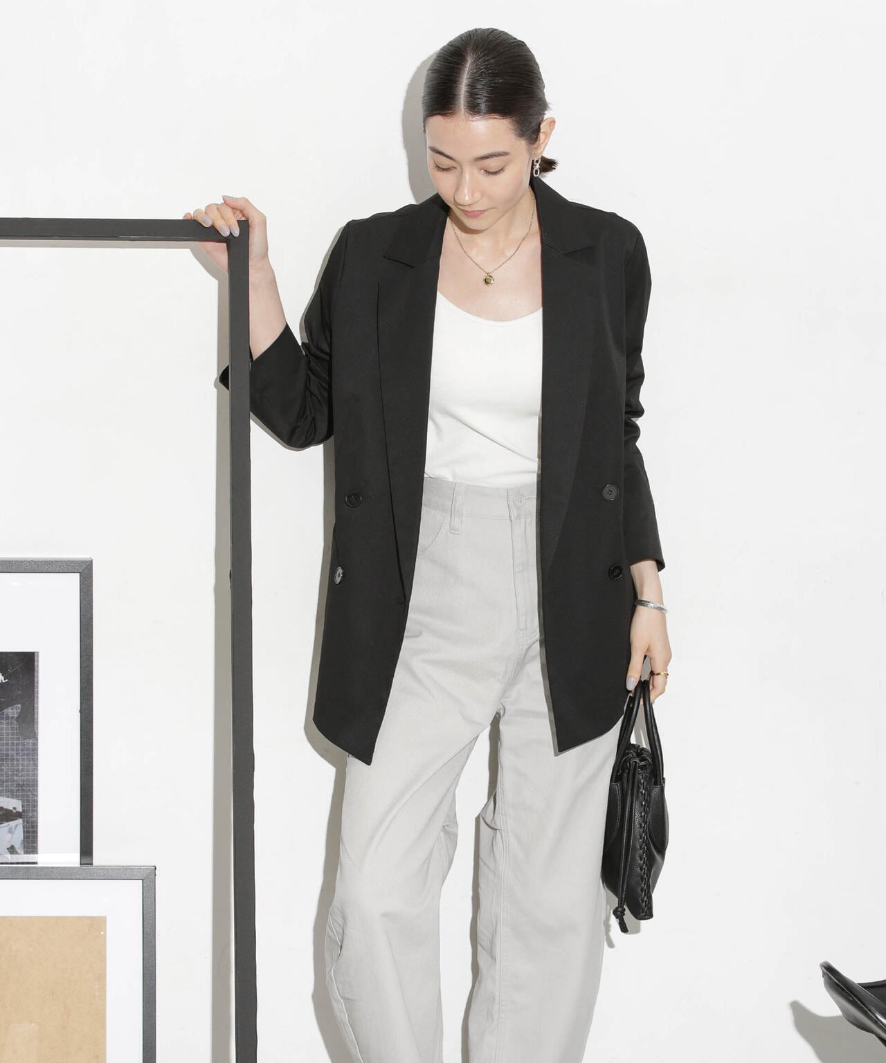 ダブルオーバージャケット(セットアップ可）