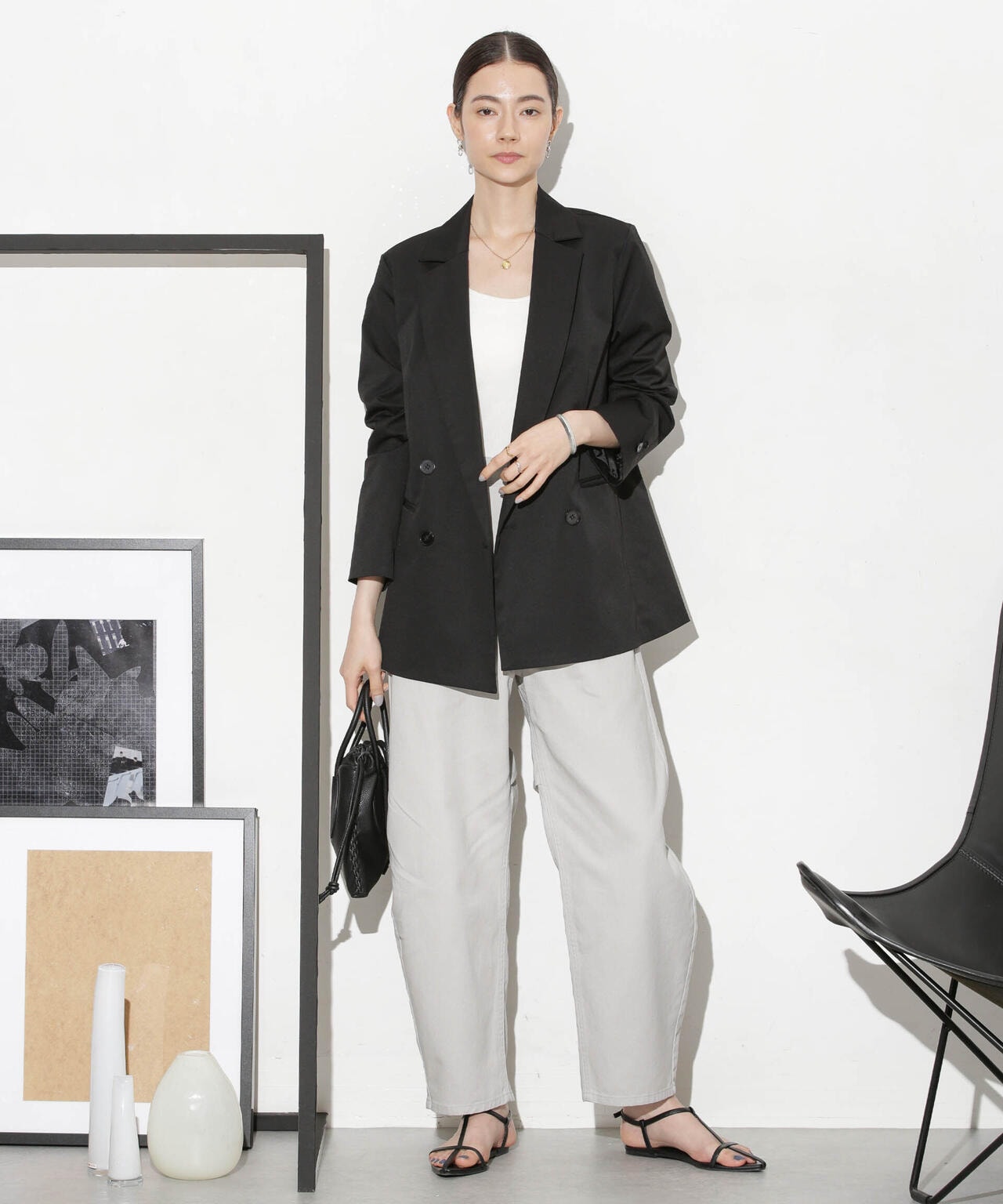 ダブルオーバージャケット(セットアップ可）