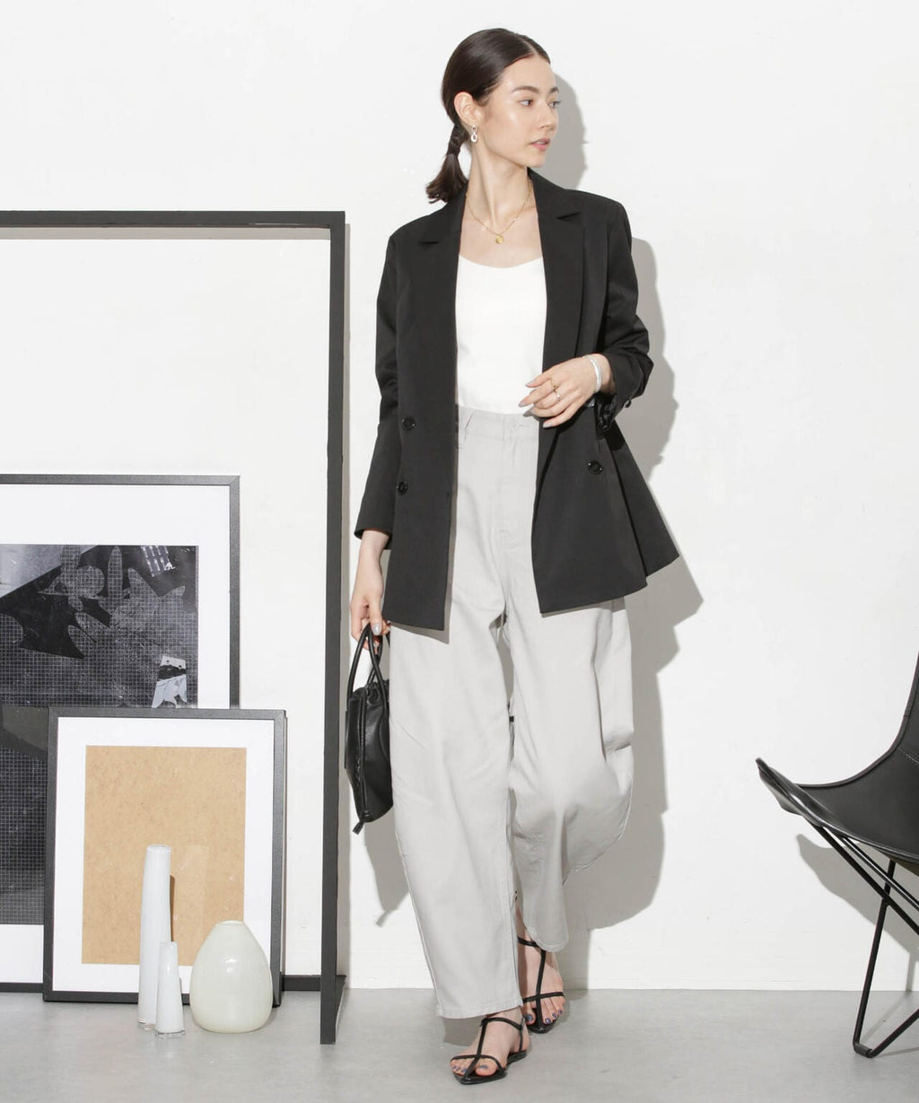 ダブルオーバージャケット(セットアップ可）