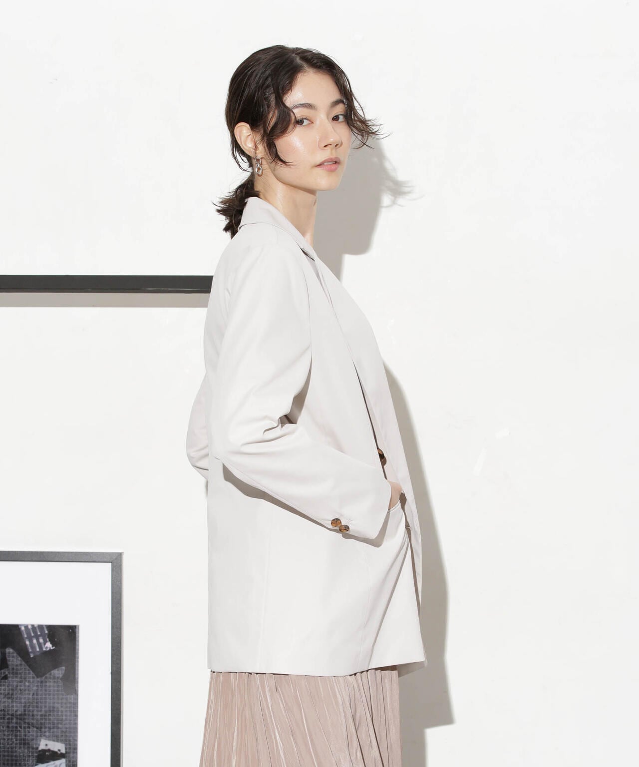 ダブルオーバージャケット(セットアップ可）