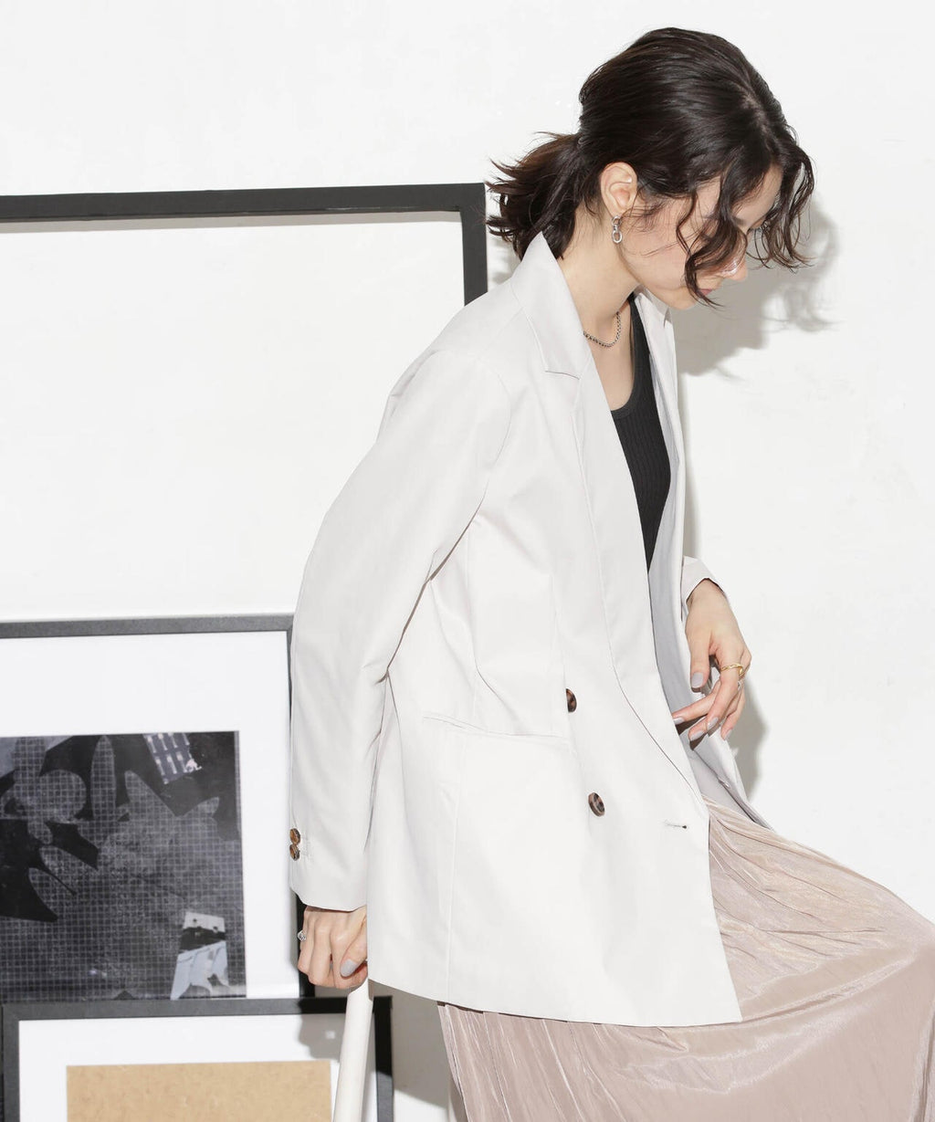 ダブルオーバージャケット(セットアップ可）