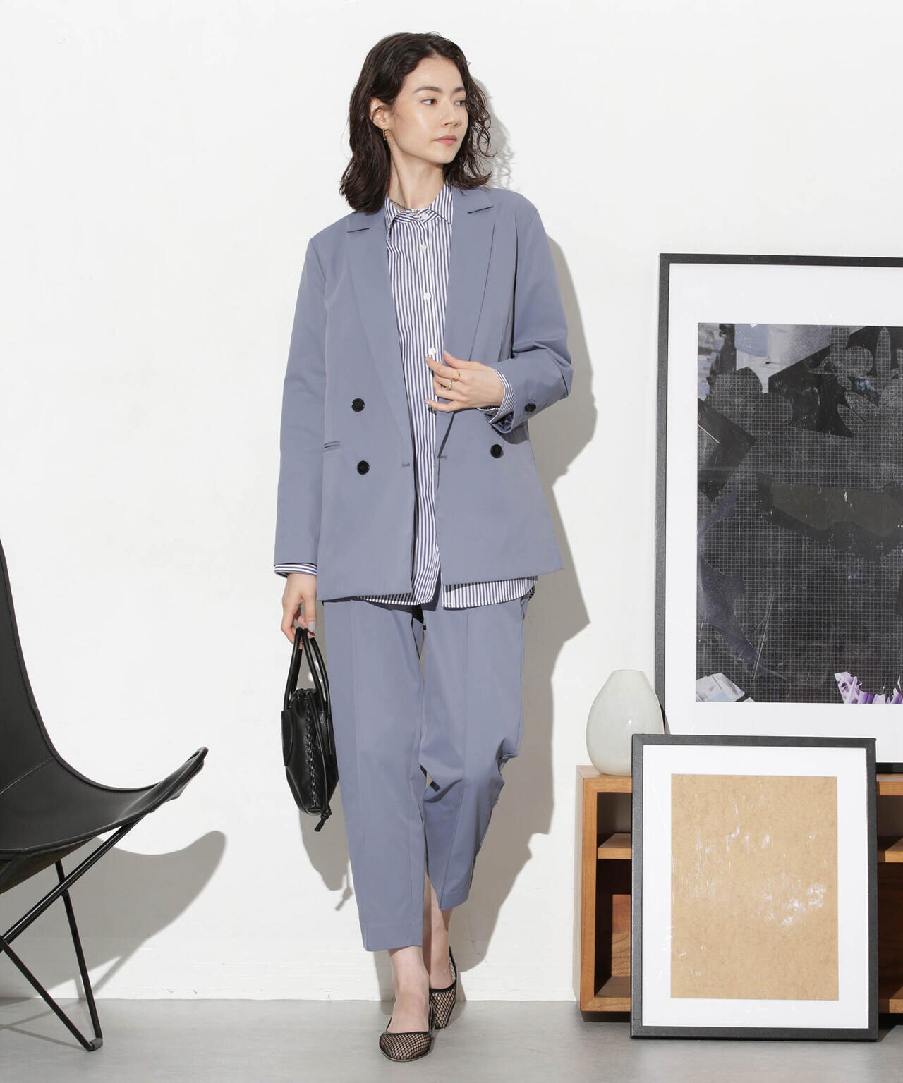 ダブルオーバージャケット(セットアップ可）