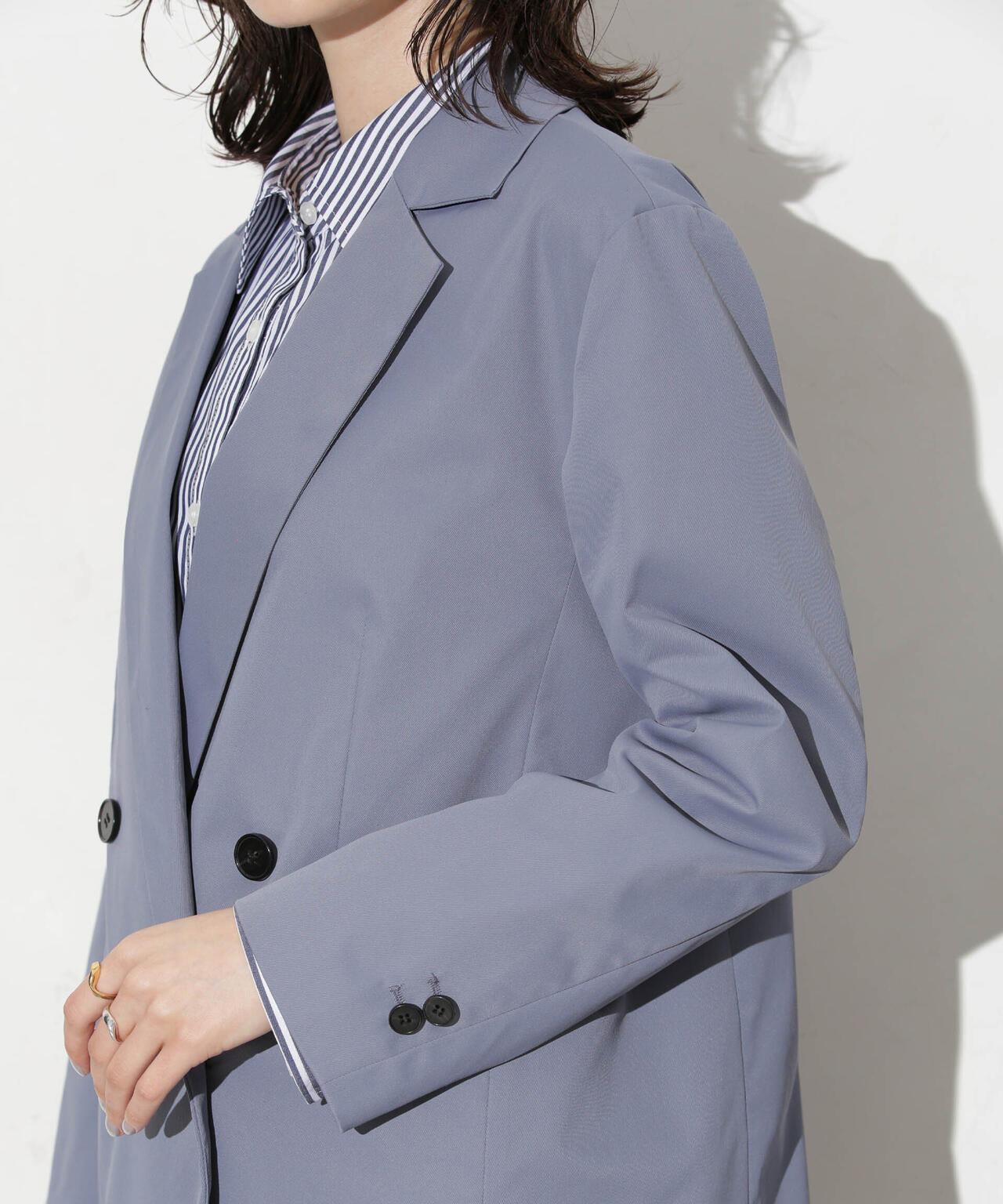 ダブルオーバージャケット(セットアップ可）