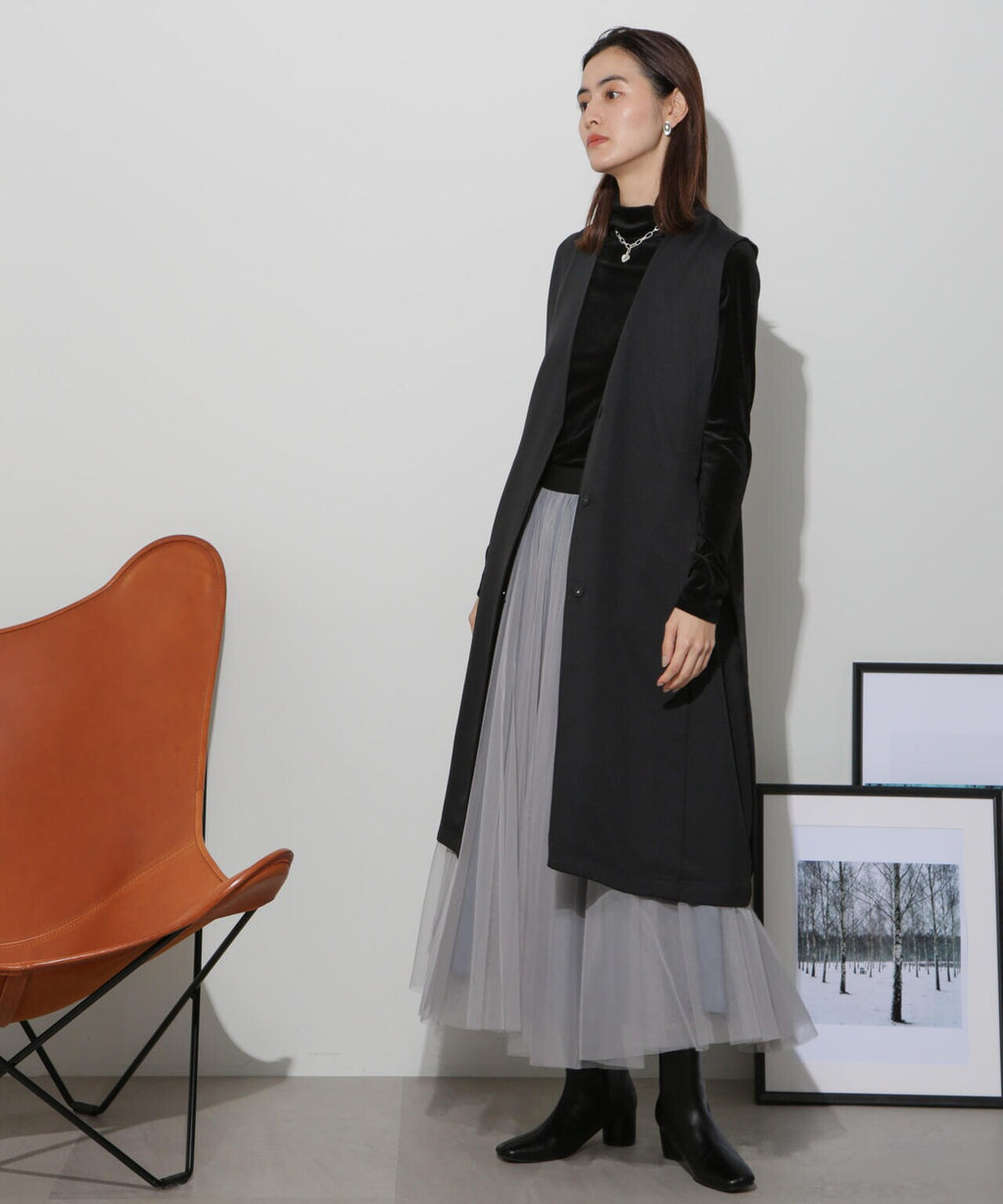 サイドベルトロングジレ(セットアップ可)