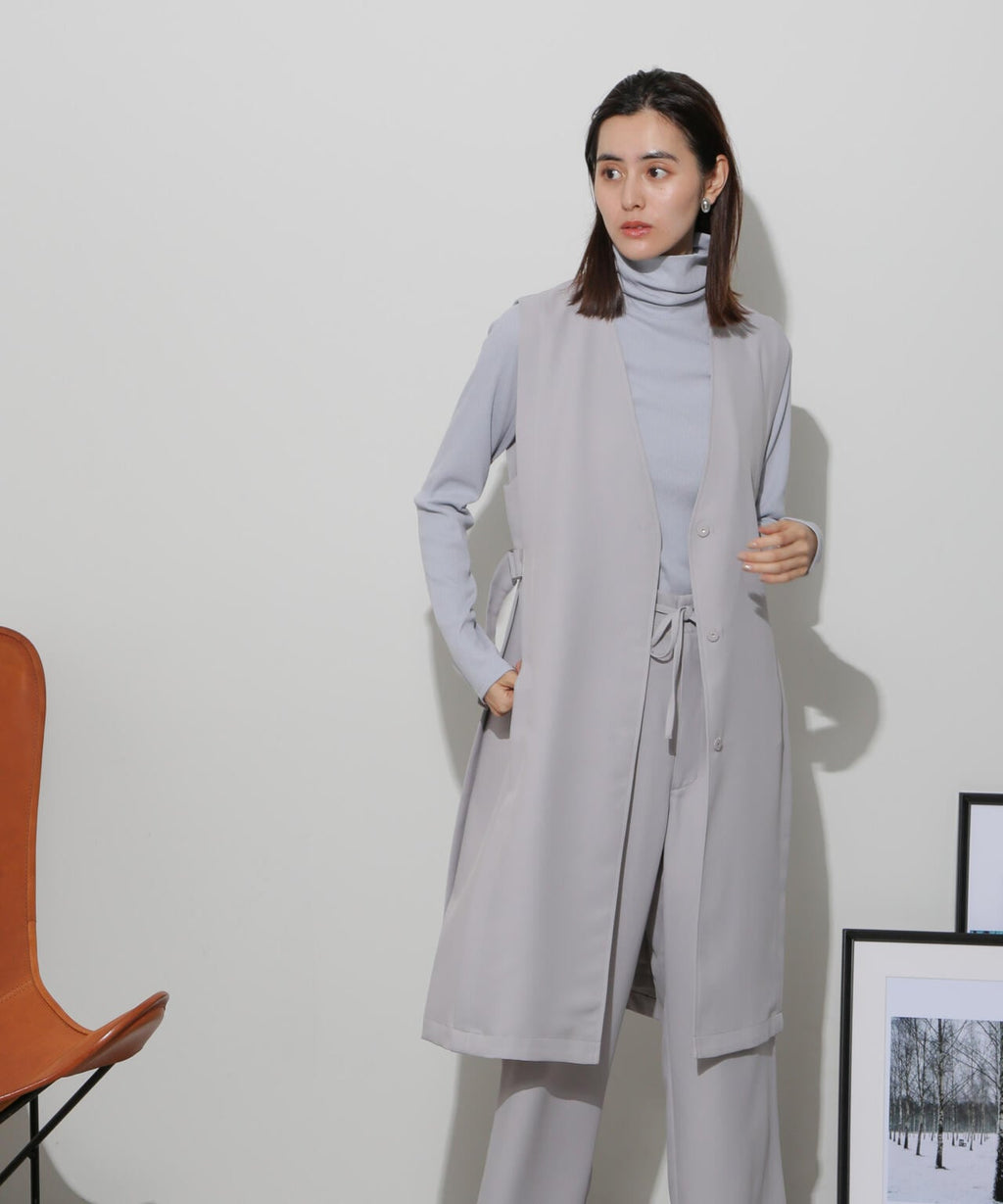 サイドベルトロングジレ(セットアップ可)