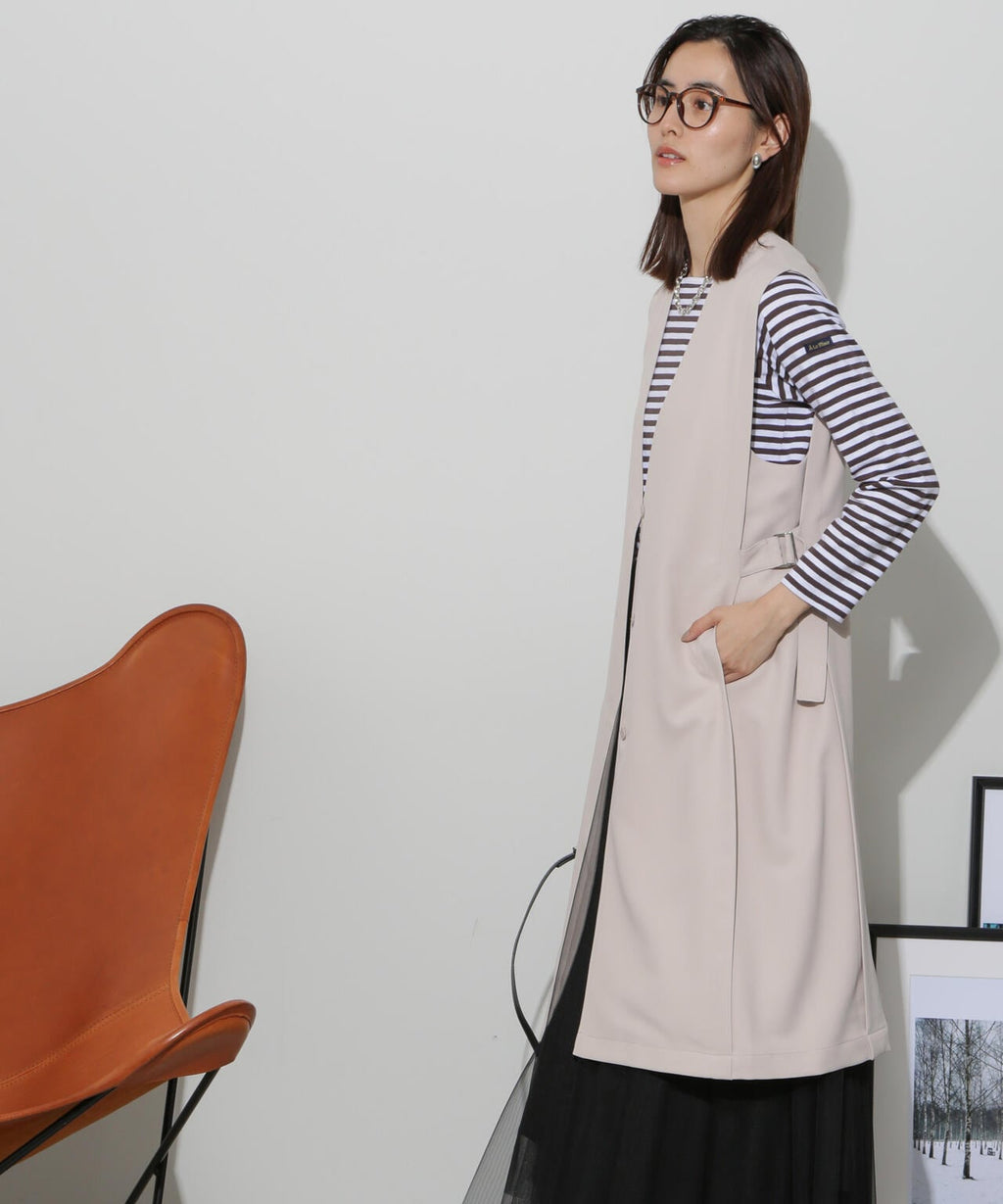 サイドベルトロングジレ(セットアップ可)