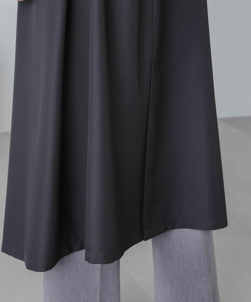 撥水&花粉ガード加工ロングジレ