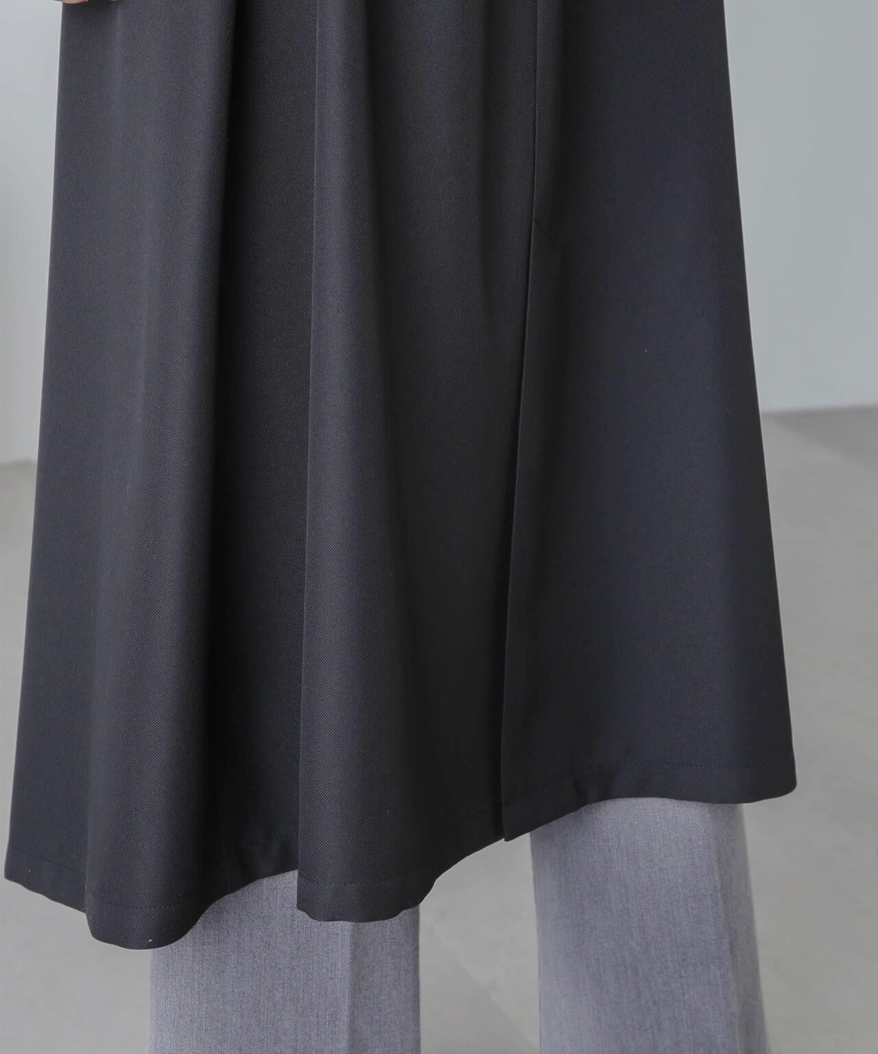 撥水&花粉ガード加工ロングジレ