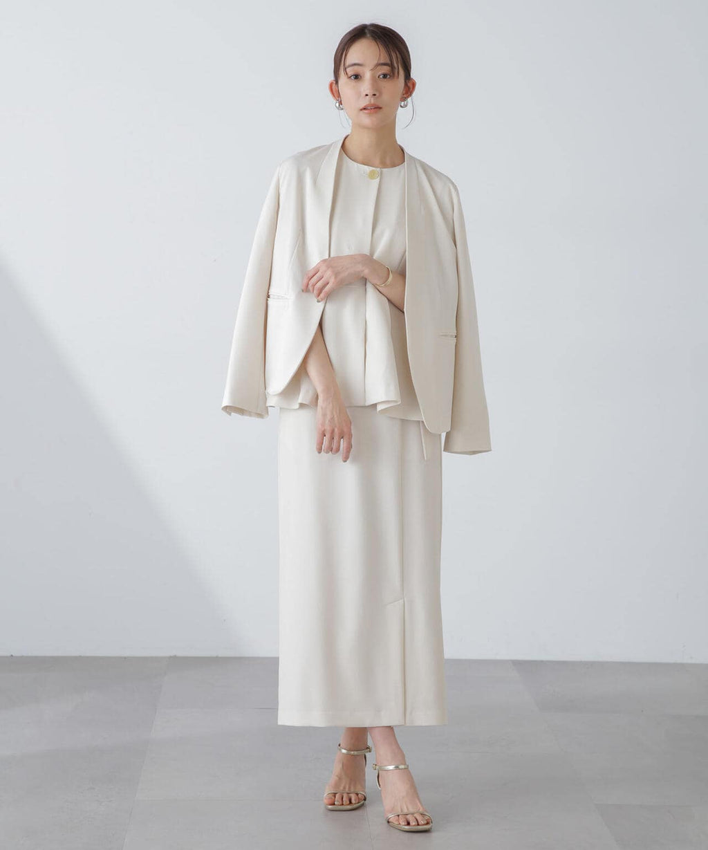 多機能素材ノーラペルジャケット(セットアップ可)