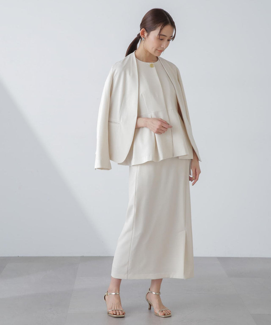 多機能素材ノーラペルジャケット(セットアップ可)