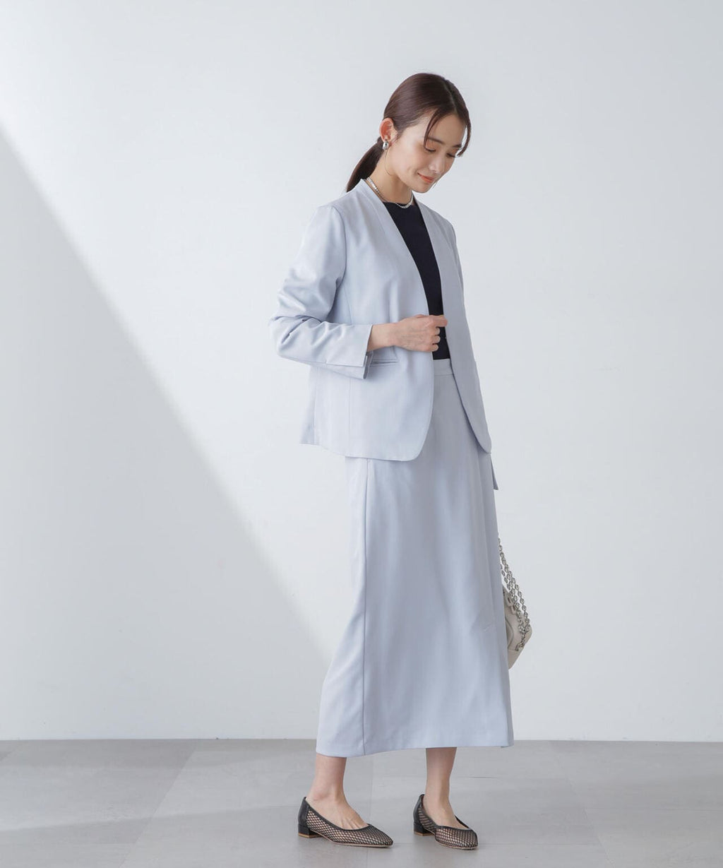 多機能素材ノーラペルジャケット(セットアップ可)