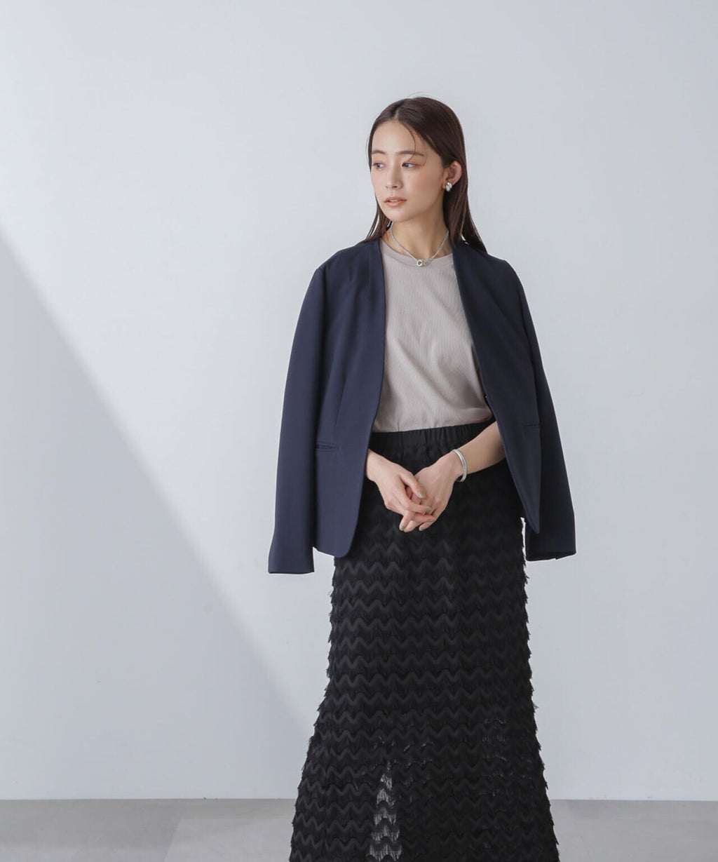 多機能素材ノーラペルジャケット(セットアップ可)