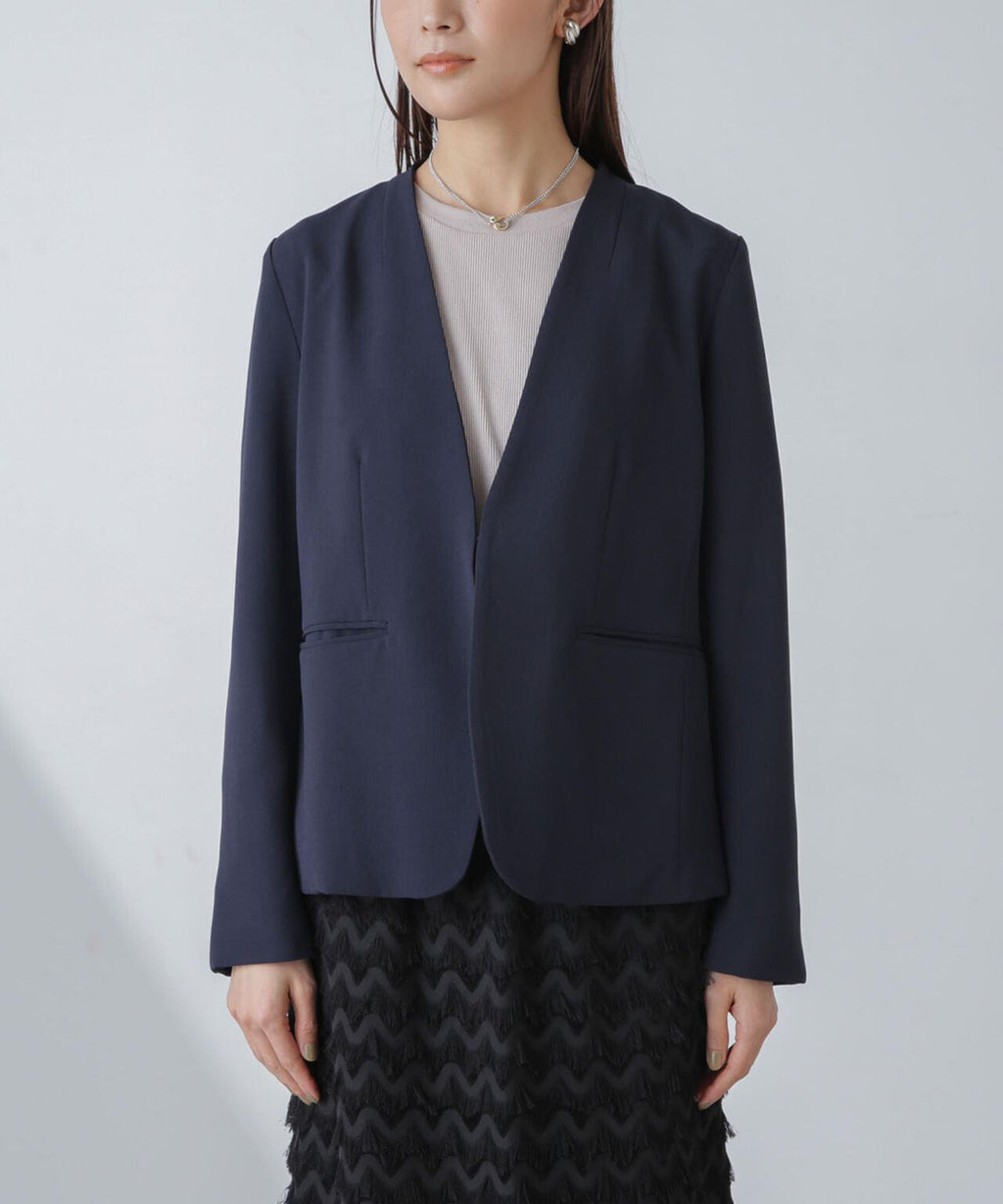 多機能素材ノーラペルジャケット(セットアップ可)