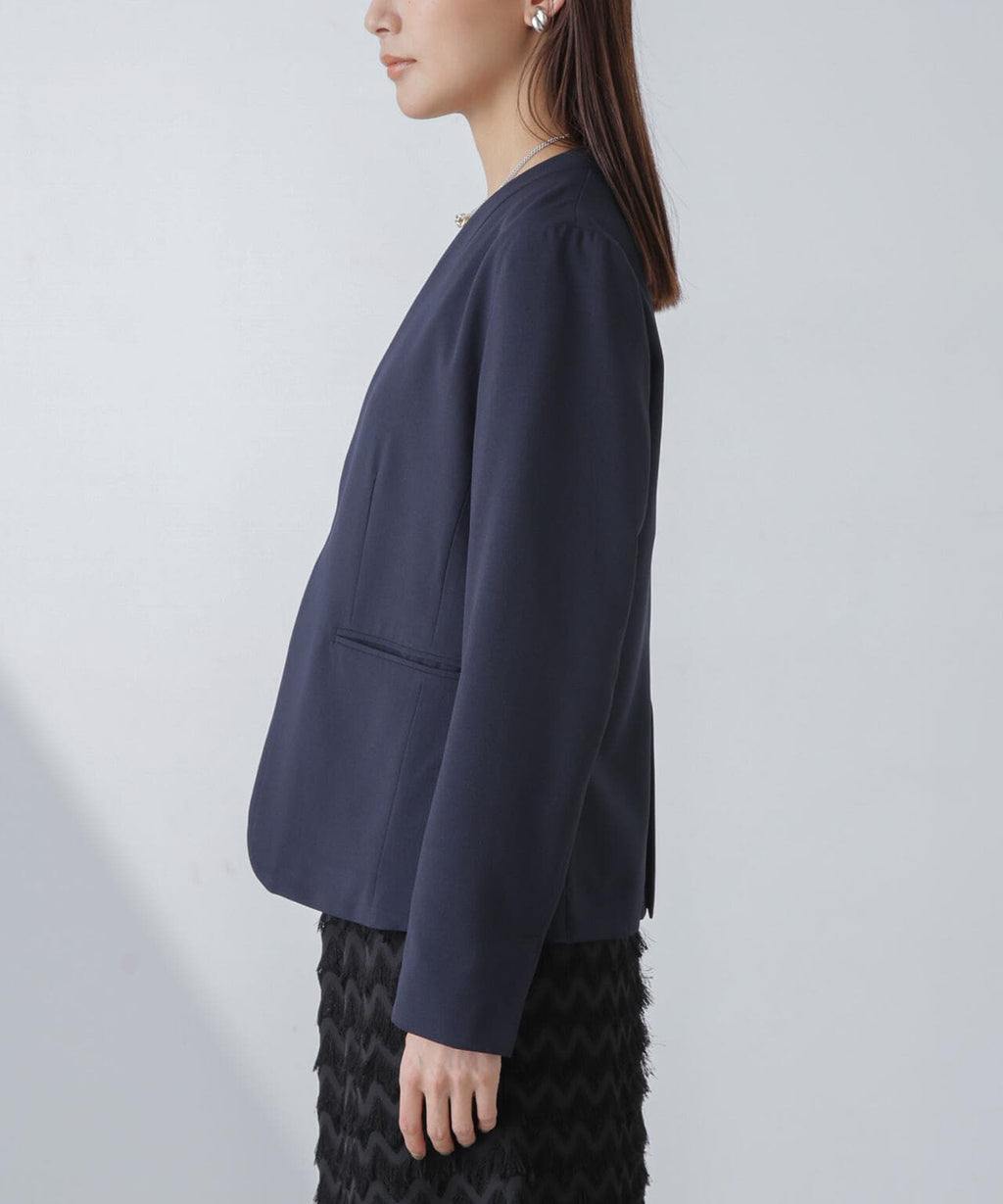 多機能素材ノーラペルジャケット(セットアップ可)