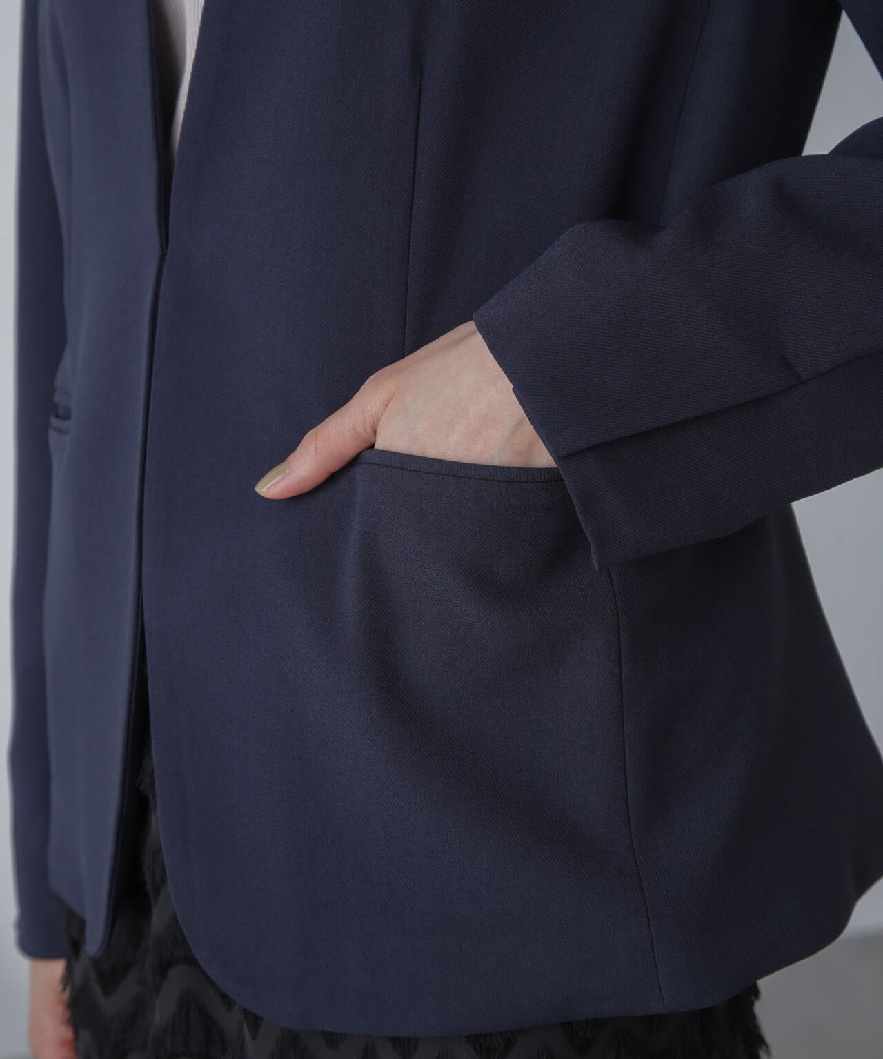 多機能素材ノーラペルジャケット(セットアップ可)