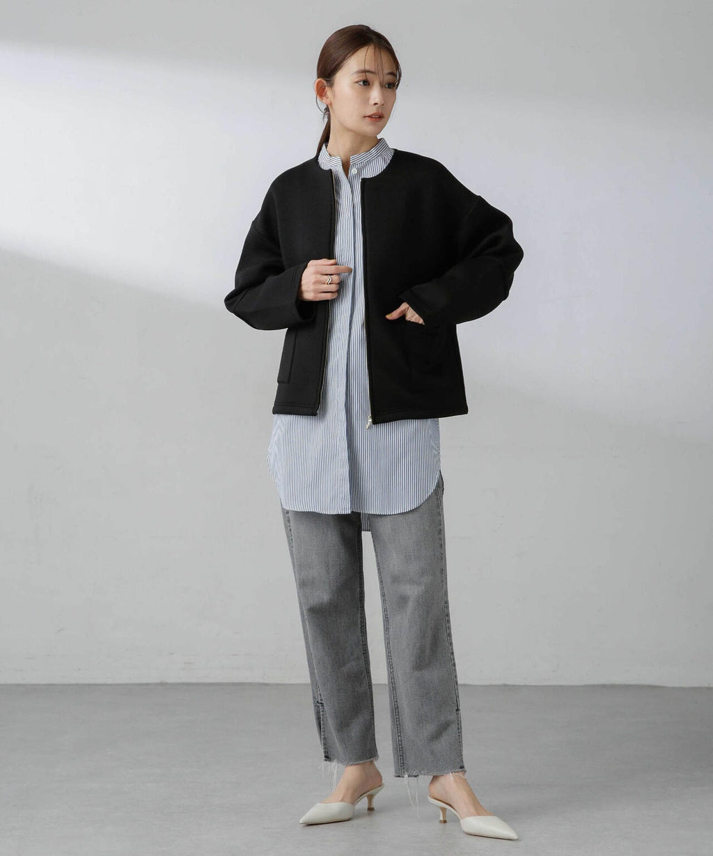 ダンボールカットノーカラージャケット