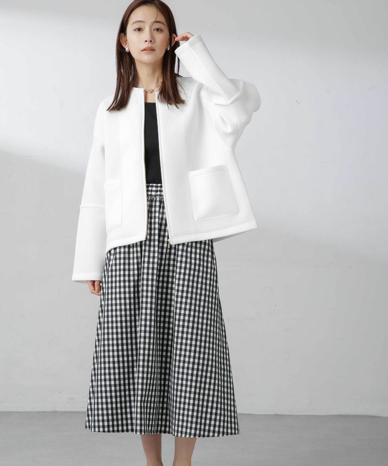 ダンボールカットノーカラージャケット